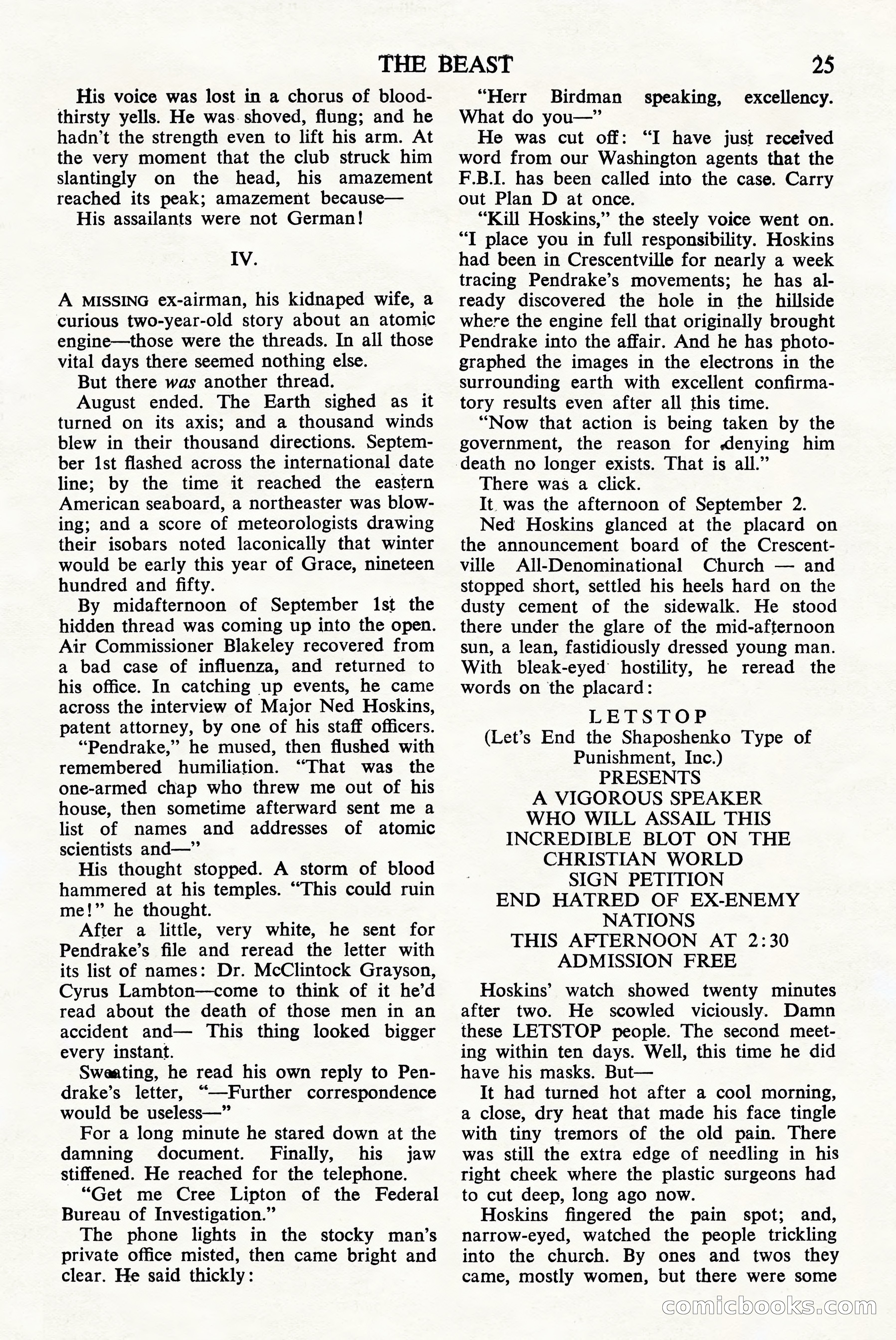 Astounding Science Fiction (British Edition), April 1944 — page 27 of 68
