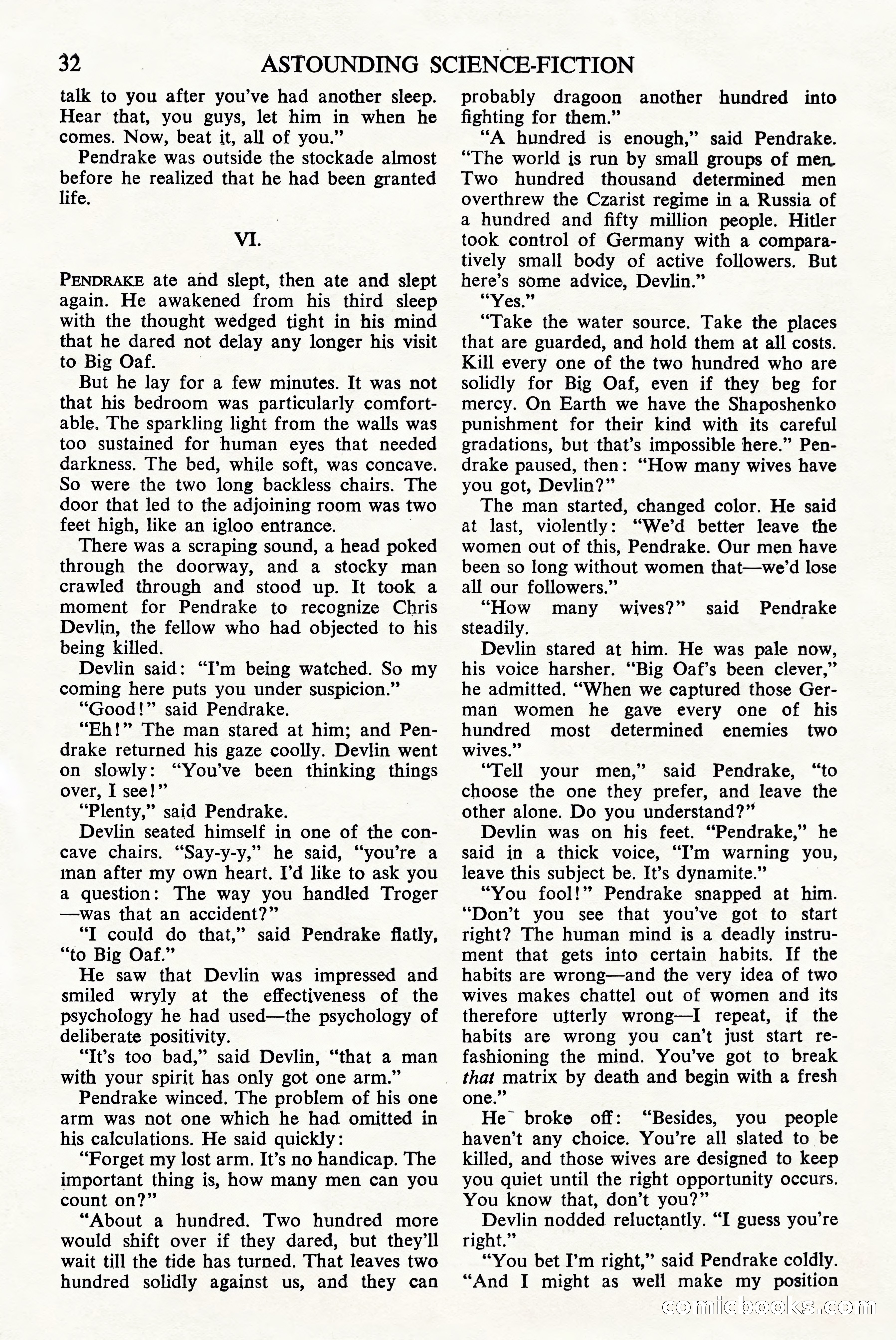 Astounding Science Fiction (British Edition), April 1944 — page 34 of 68