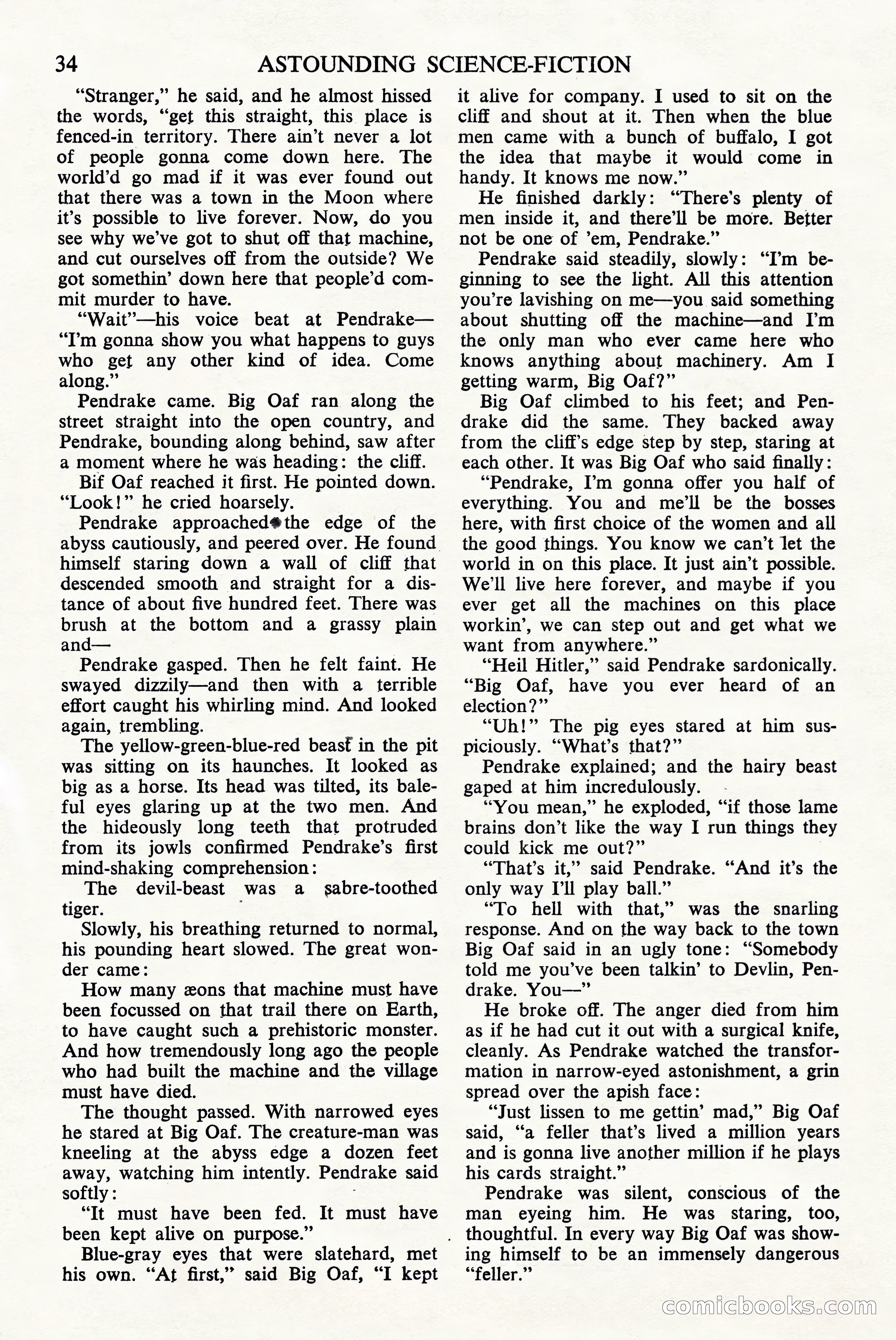 Astounding Science Fiction (British Edition), April 1944 — page 36 of 68