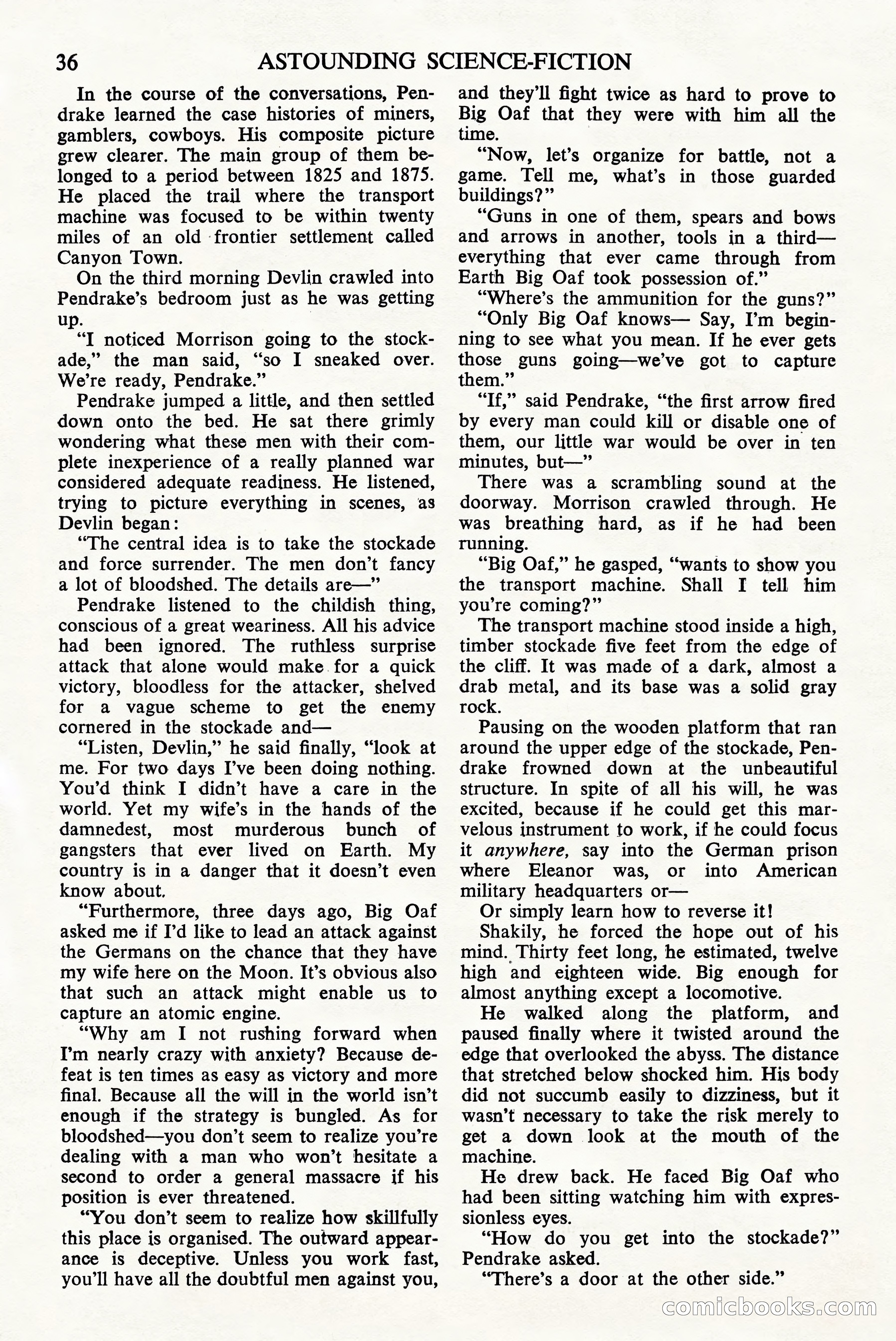 Astounding Science Fiction (British Edition), April 1944 — page 38 of 68