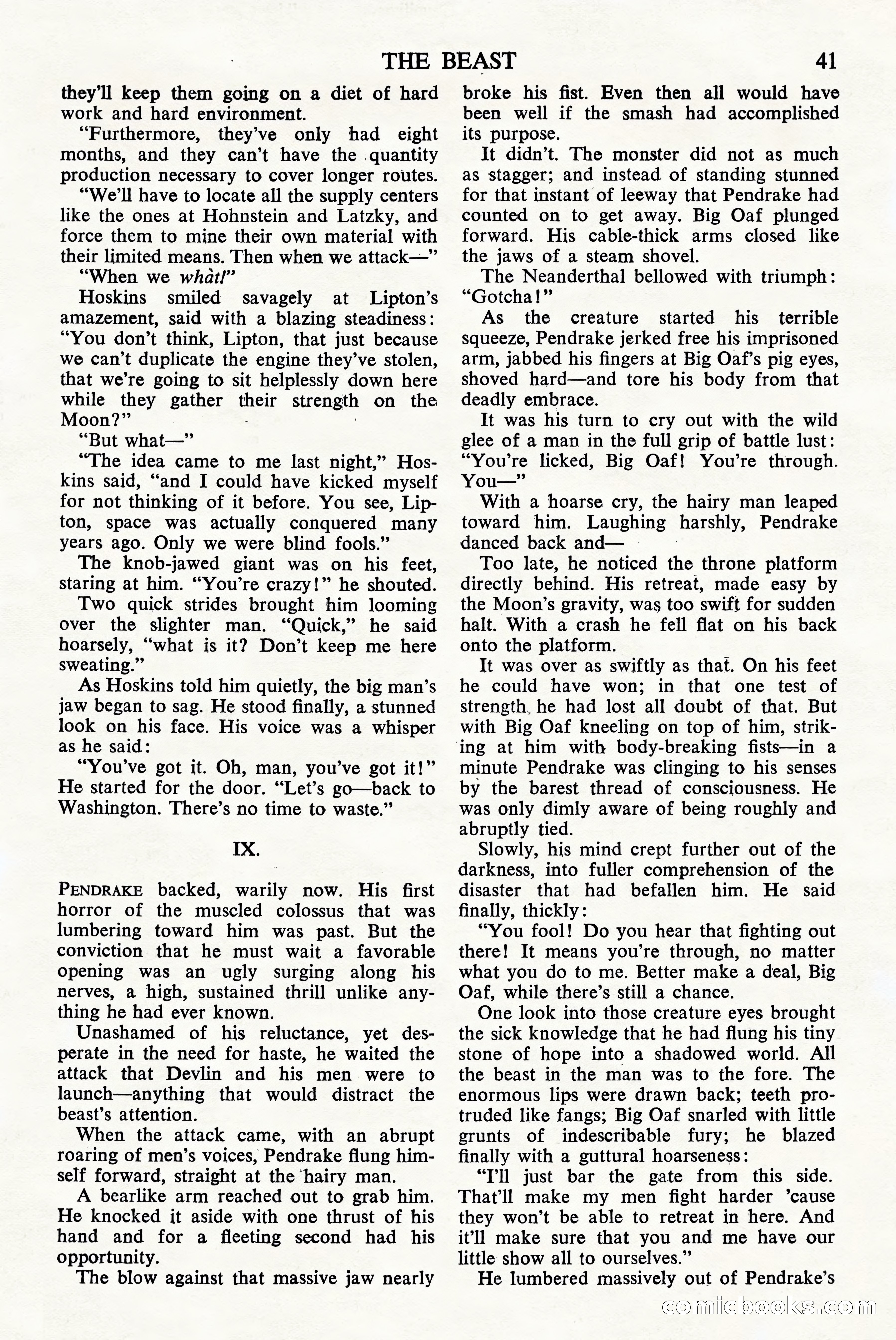 Astounding Science Fiction (British Edition), April 1944 — page 43 of 68