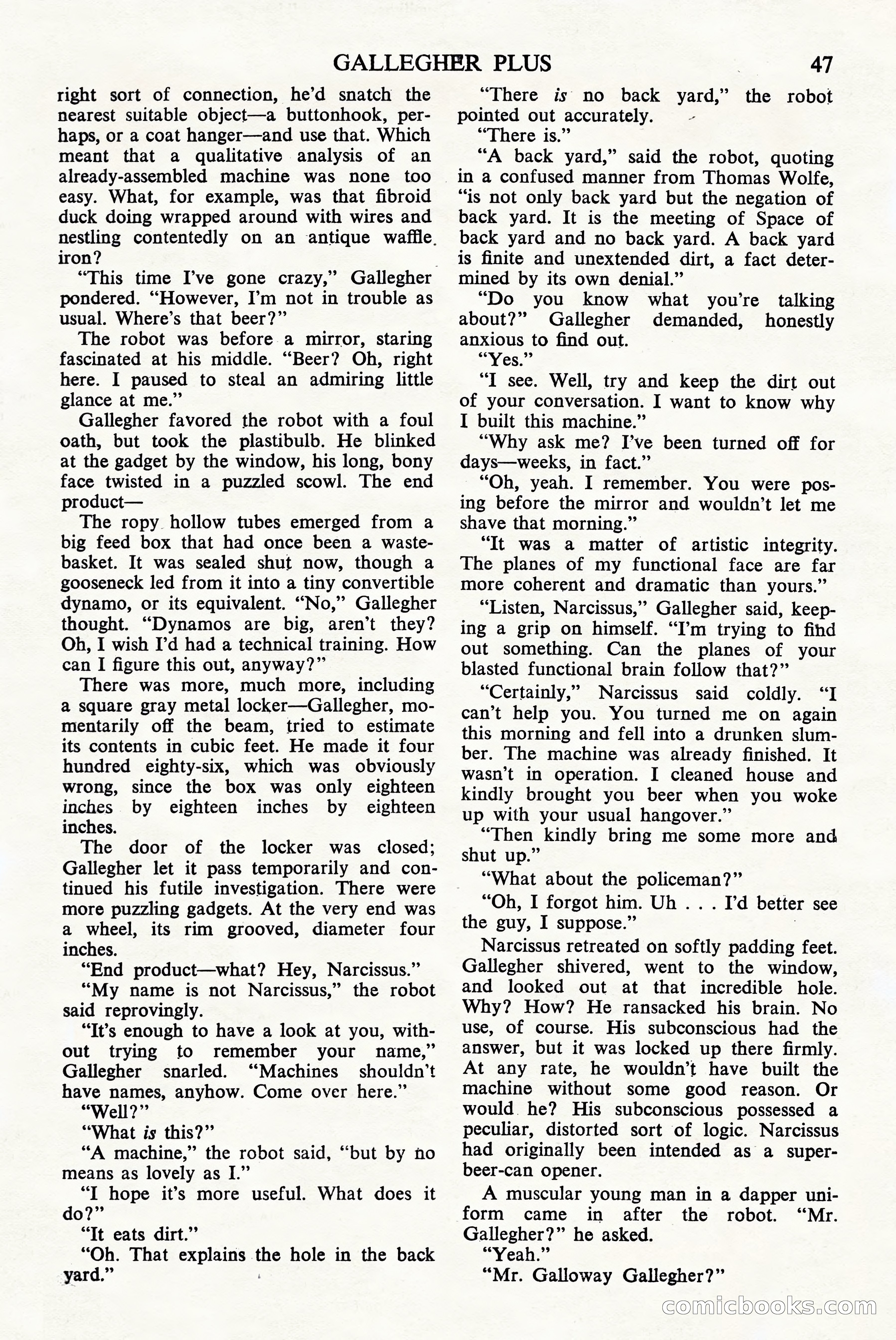 Astounding Science Fiction (British Edition), April 1944 — page 49 of 68