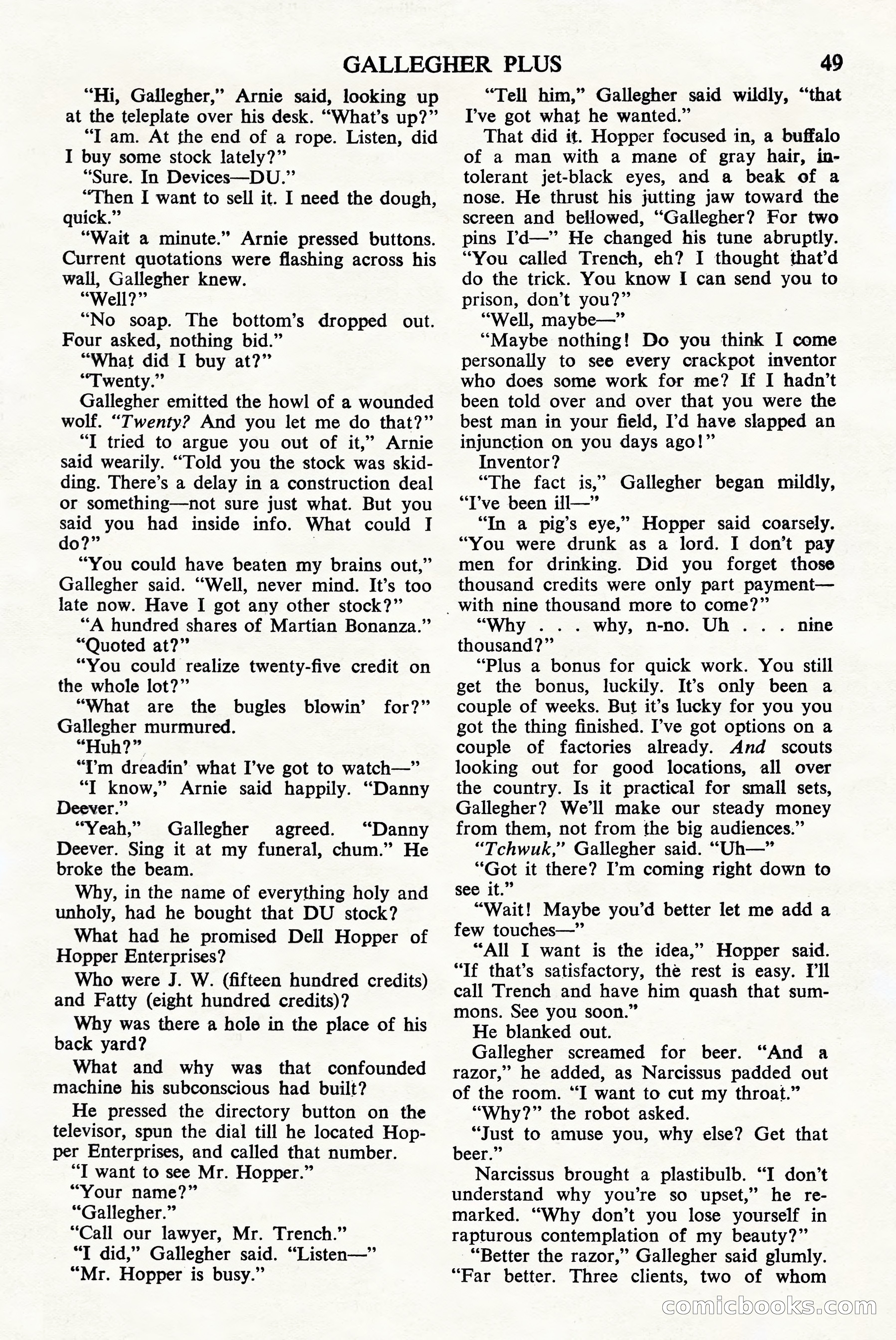 Astounding Science Fiction (British Edition), April 1944 — page 51 of 68