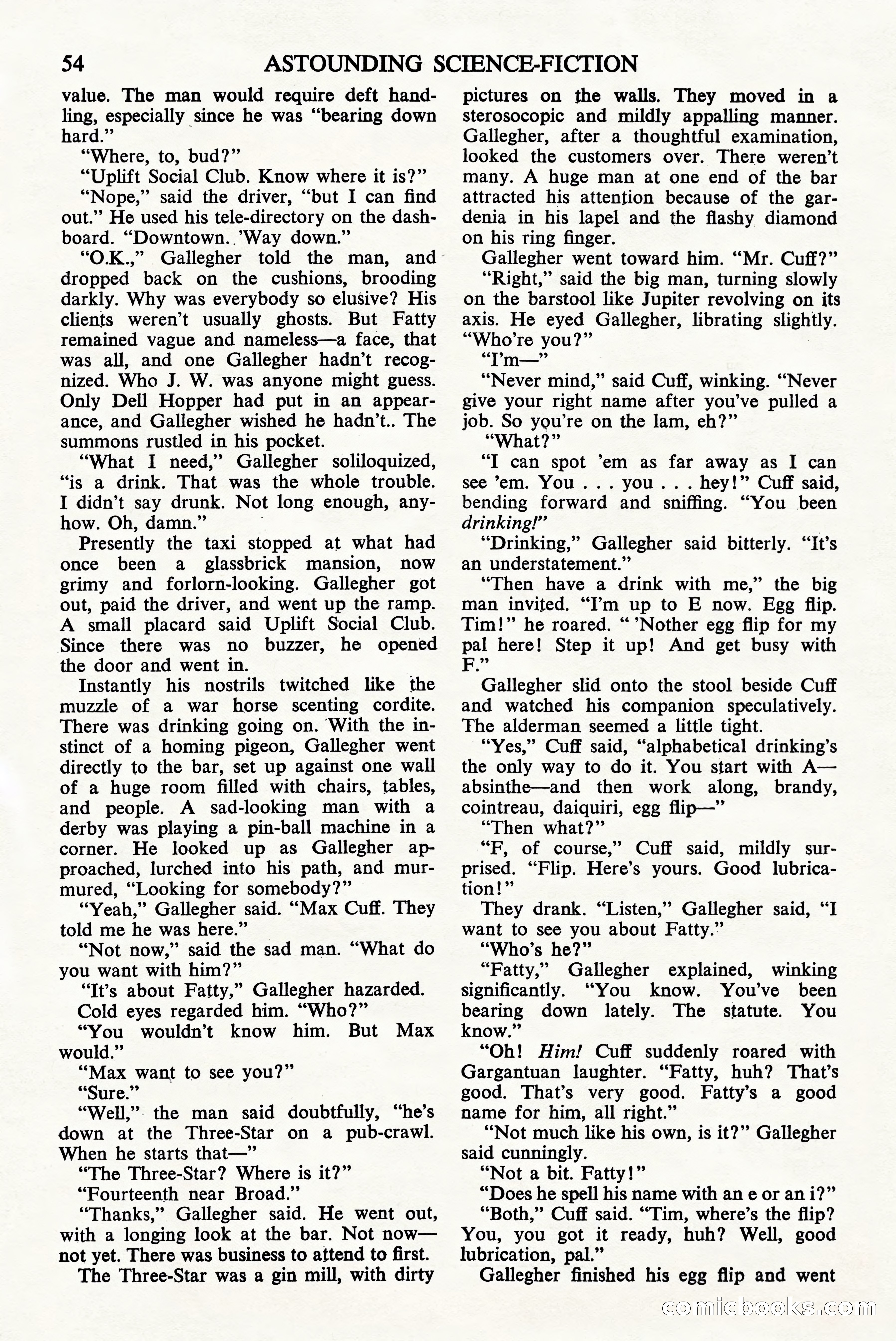 Astounding Science Fiction (British Edition), April 1944 — page 56 of 68