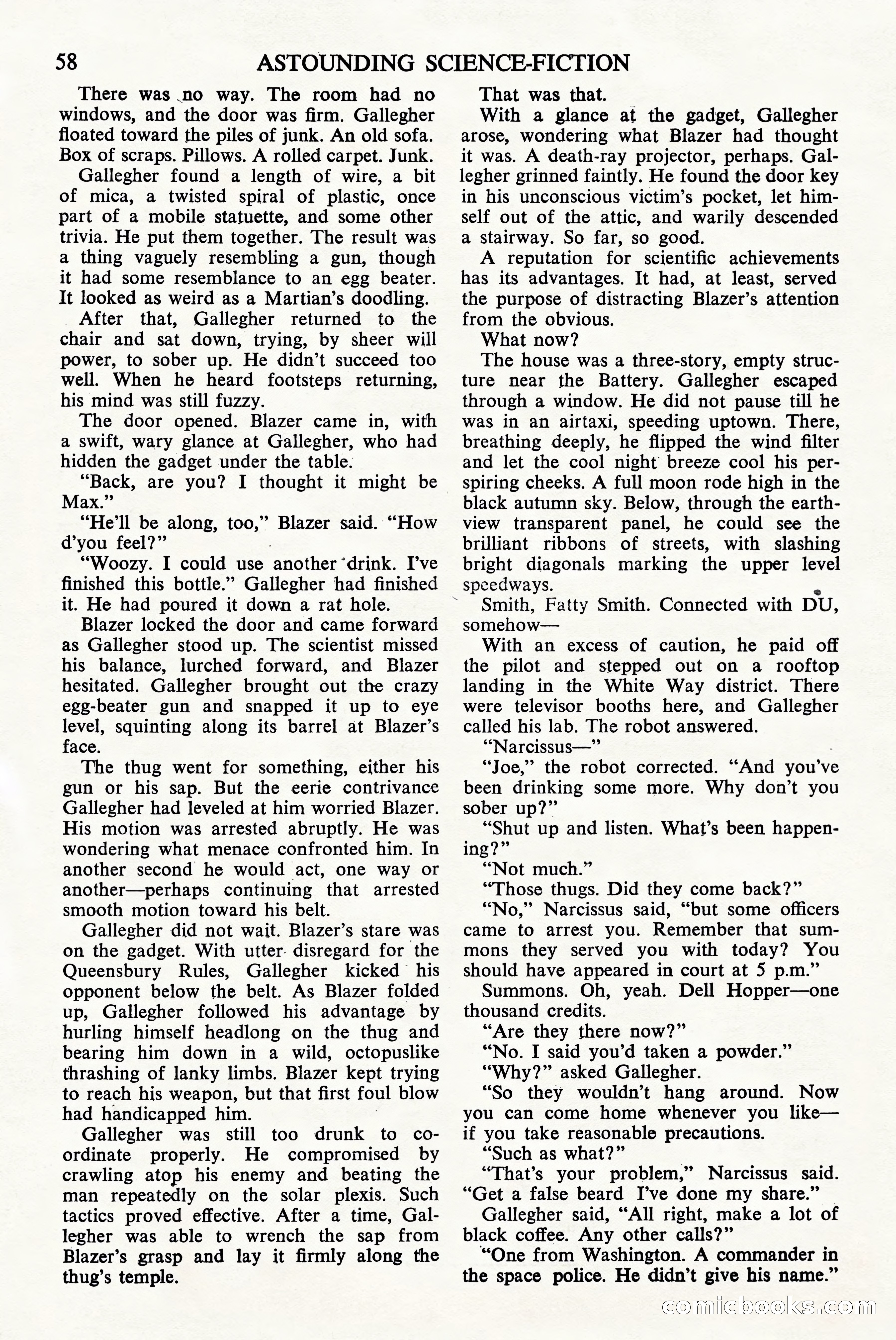 Astounding Science Fiction (British Edition), April 1944 — page 60 of 68