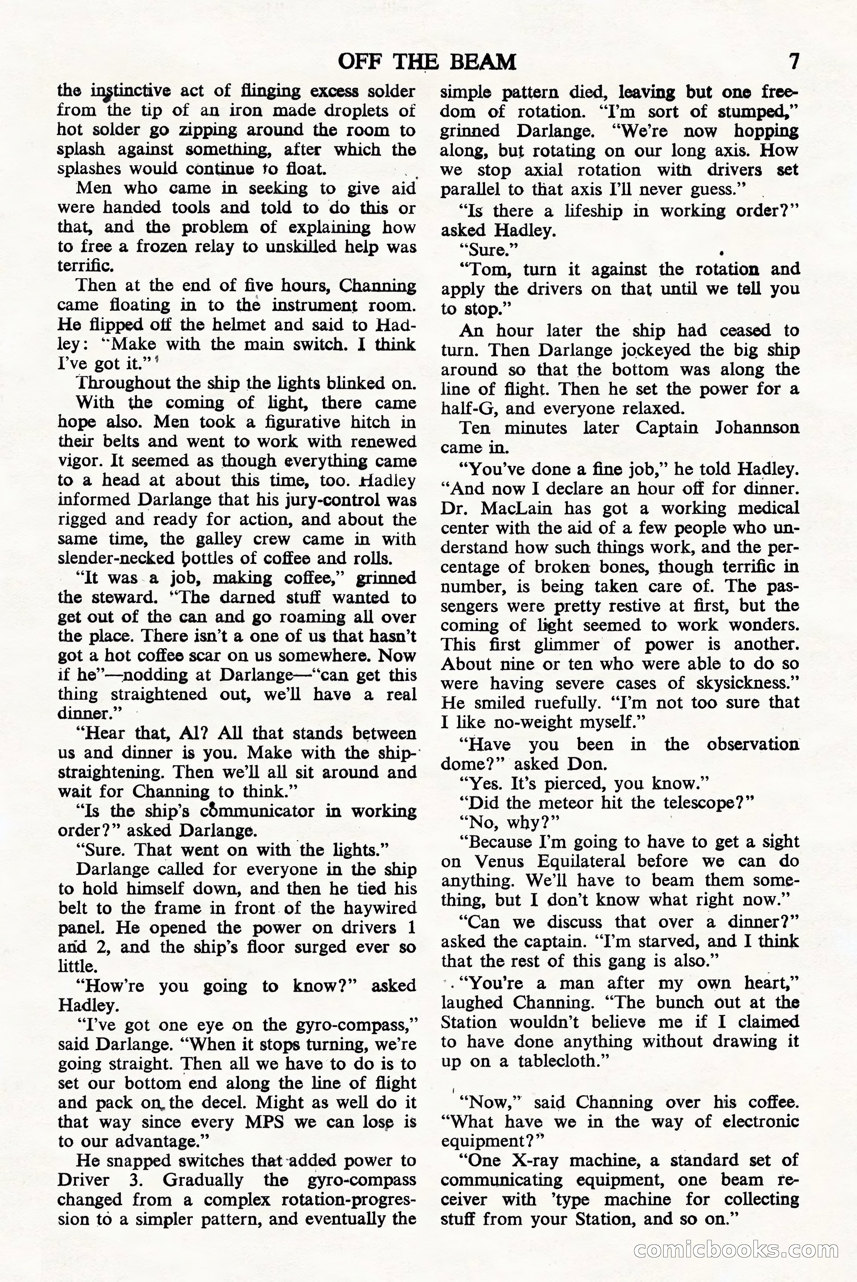 Astounding Science Fiction, June 1944 (British Edition) — page 9 of 68