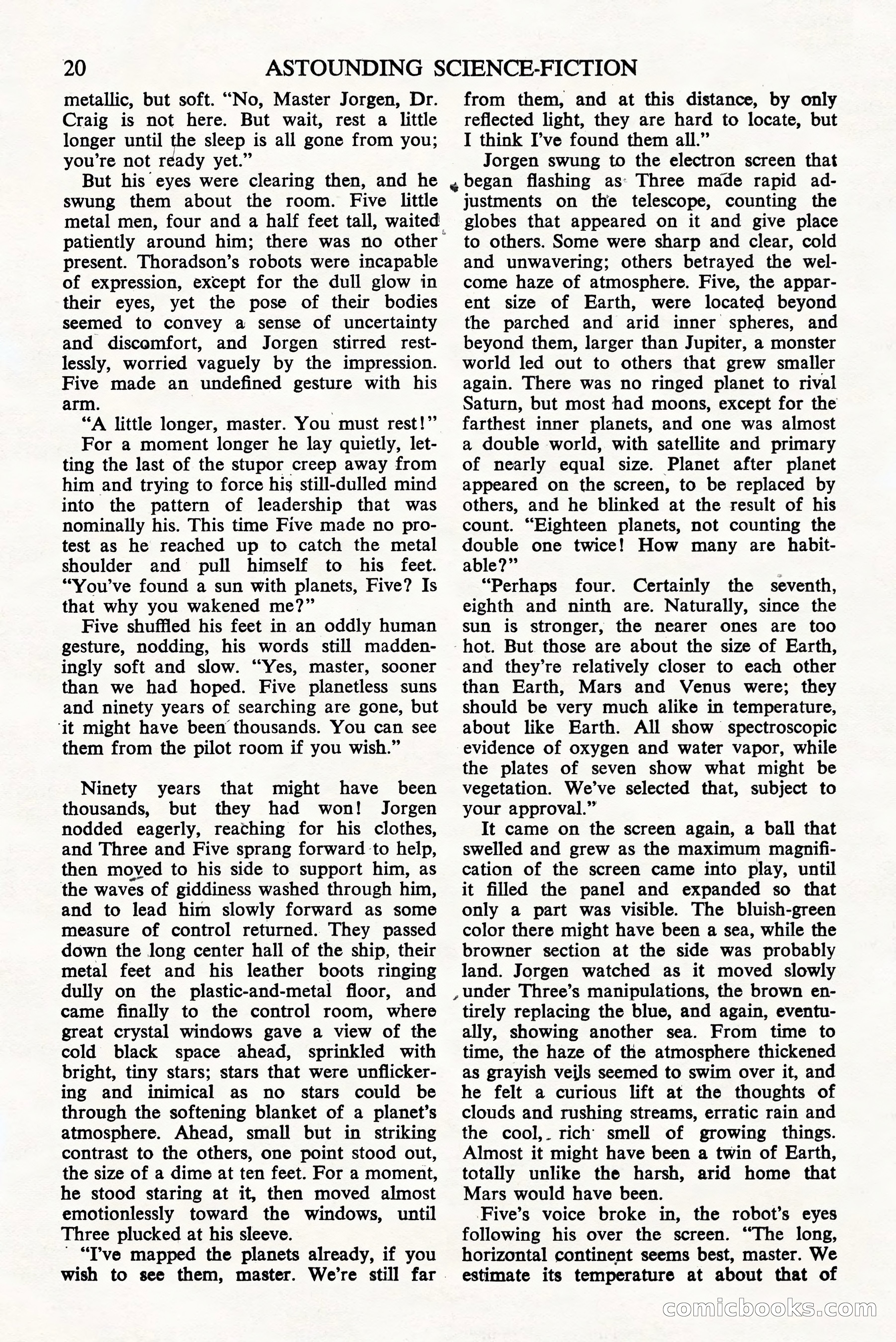 Astounding Science Fiction, June 1944 (British Edition) — page 22 of 68