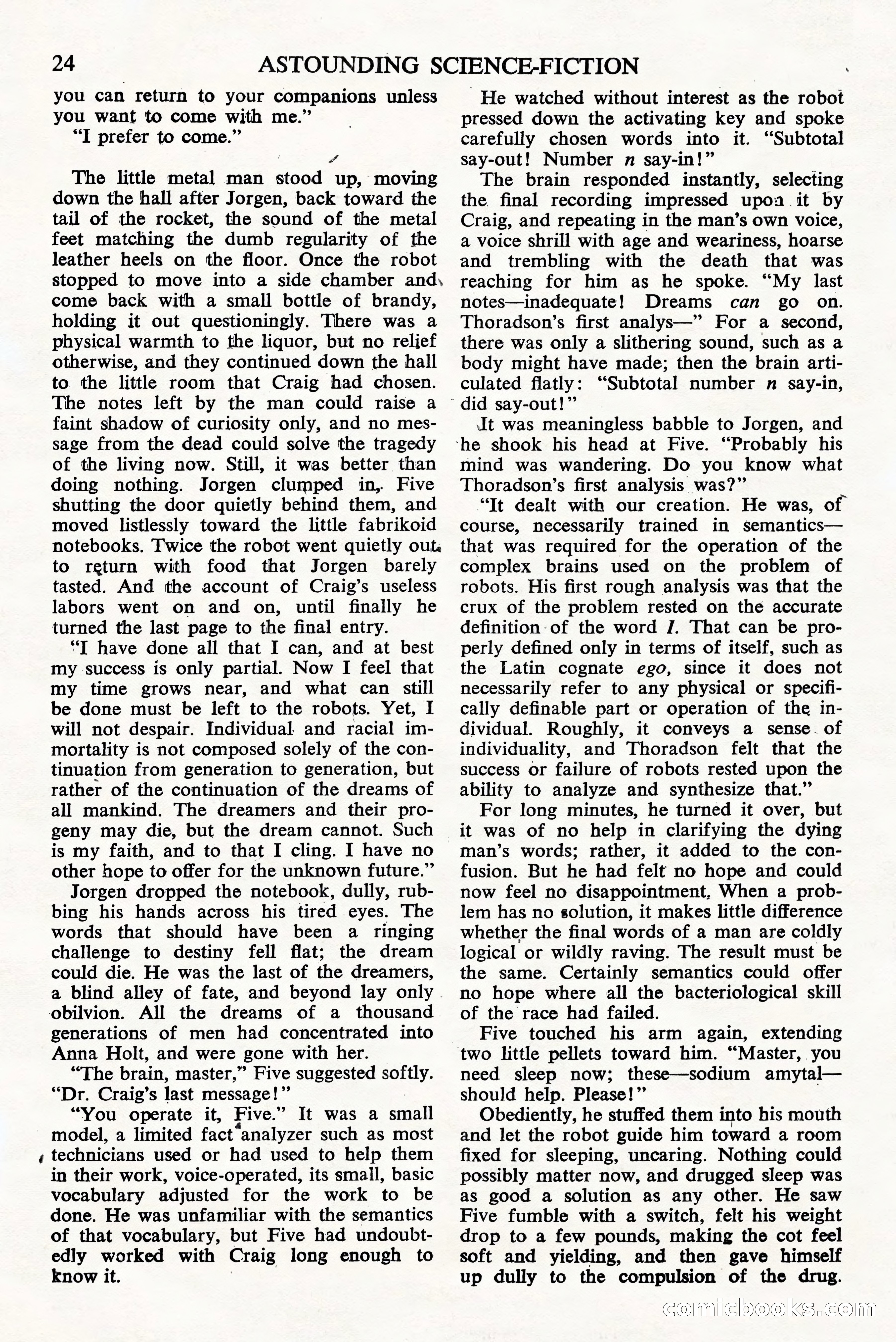 Astounding Science Fiction, June 1944 (British Edition) — page 26 of 68