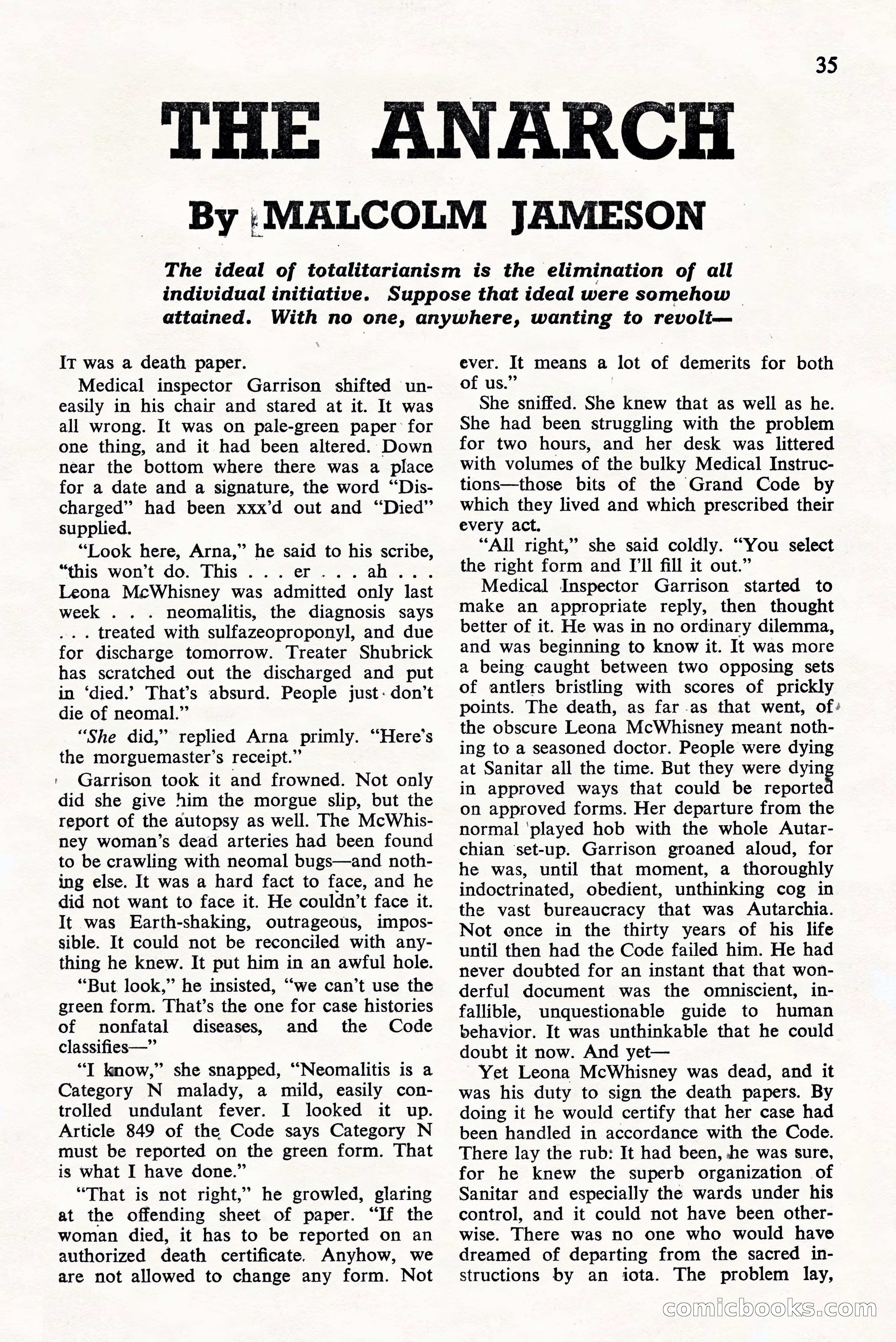 Astounding Science Fiction, June 1944 (British Edition) — page 37 of 68
