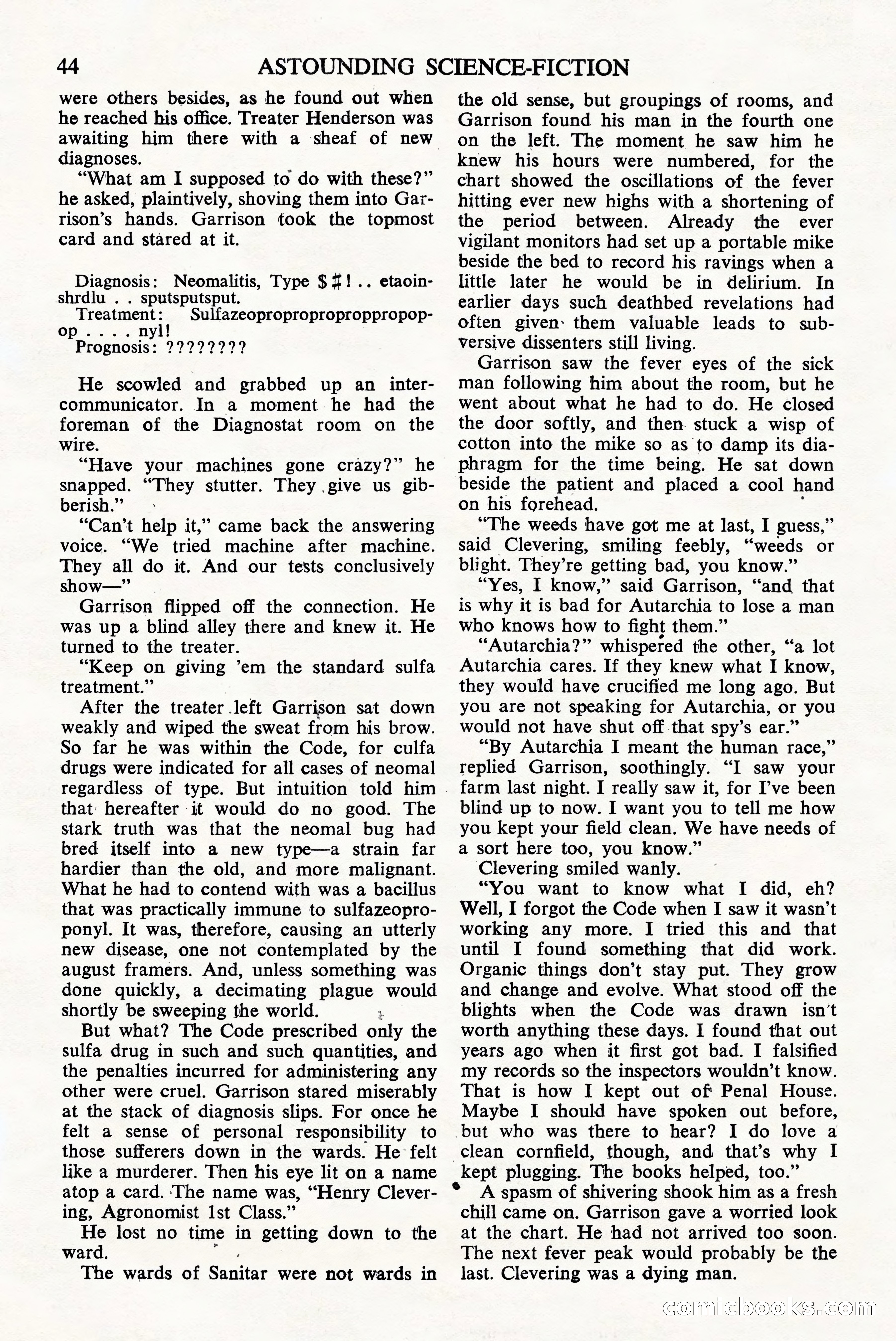 Astounding Science Fiction, June 1944 (British Edition) — page 46 of 68