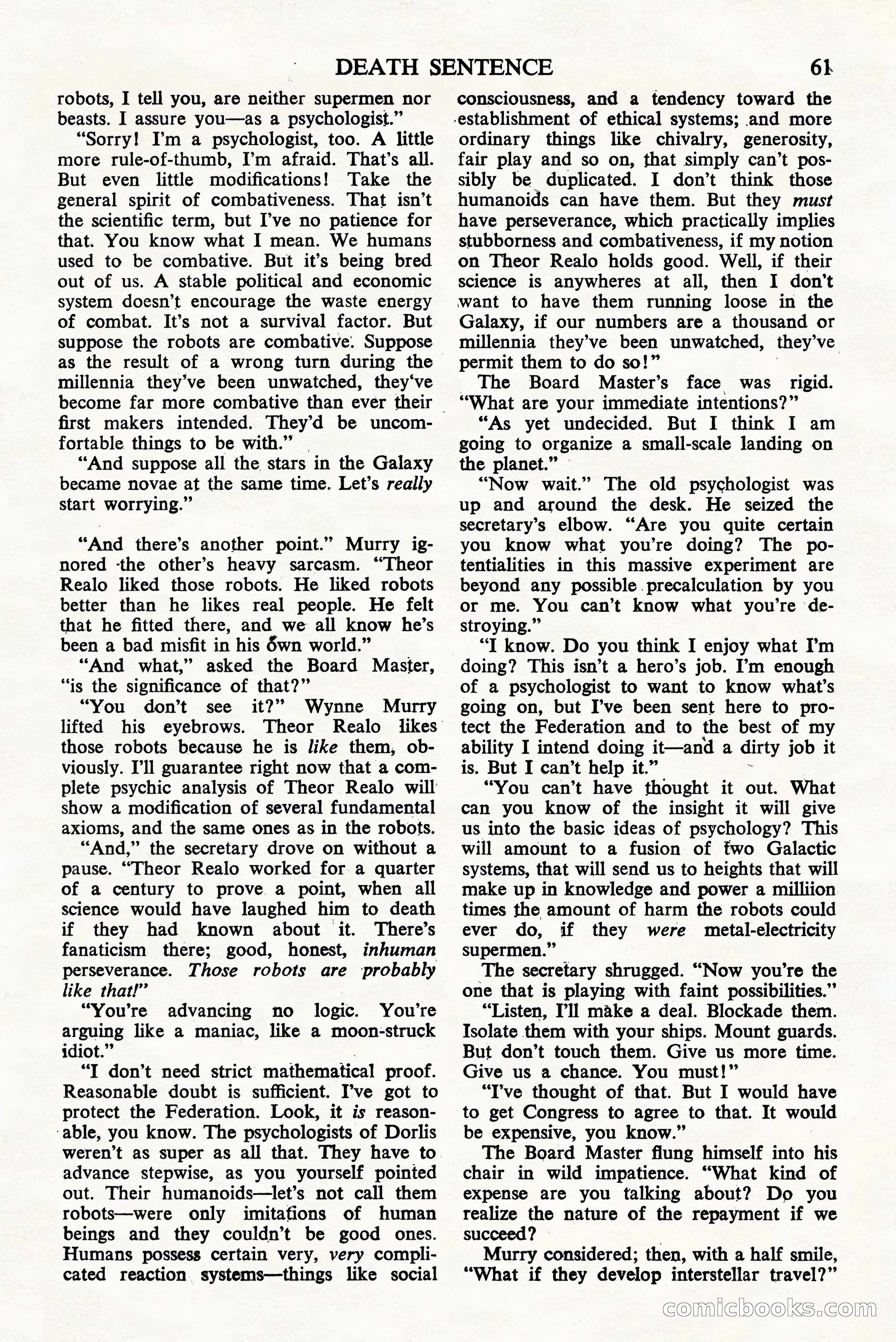 Astounding Science Fiction, June 1944 (British Edition) — page 63 of 68
