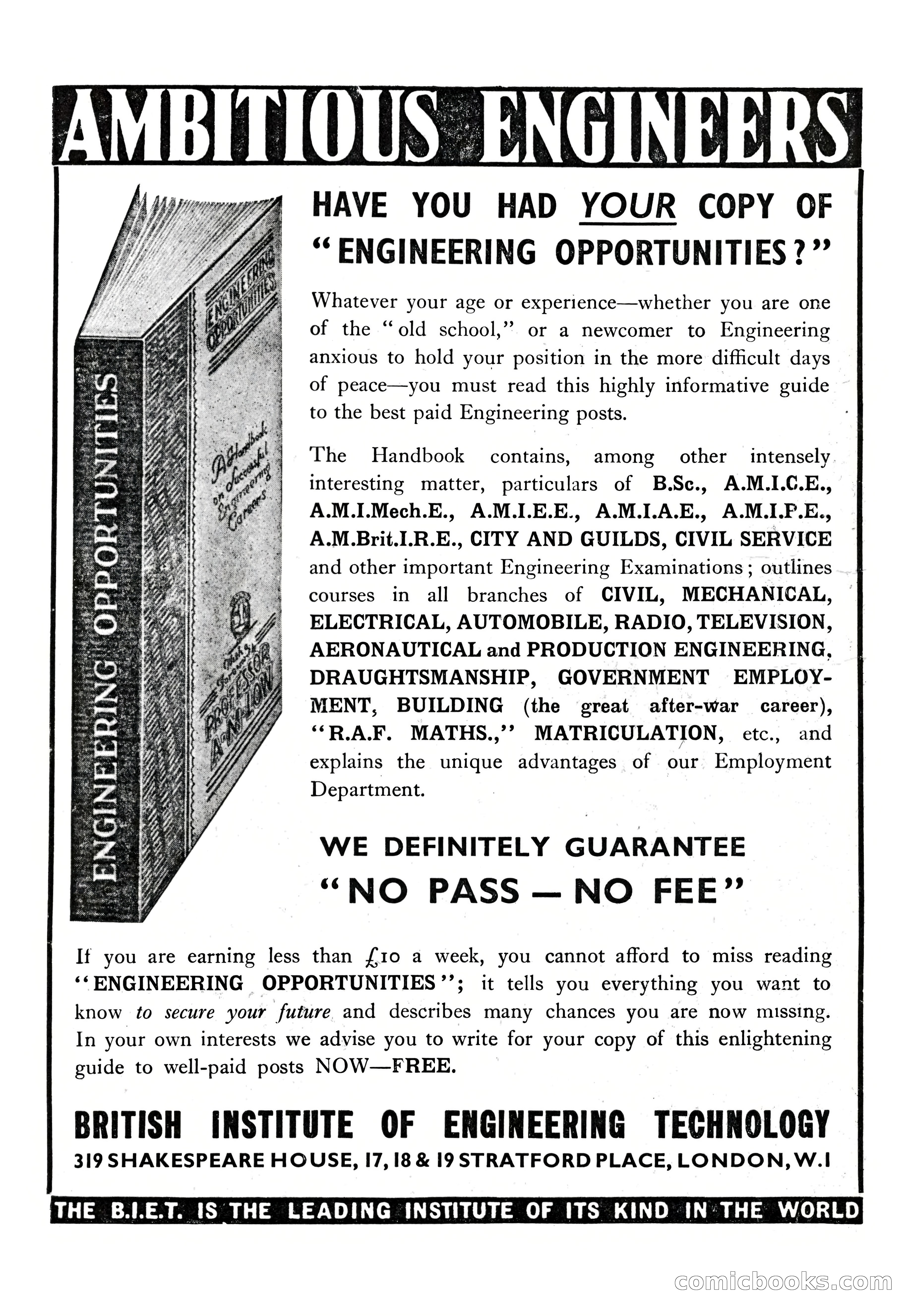 Astounding Science Fiction (British Edition), August 1944 — page 2 of 68