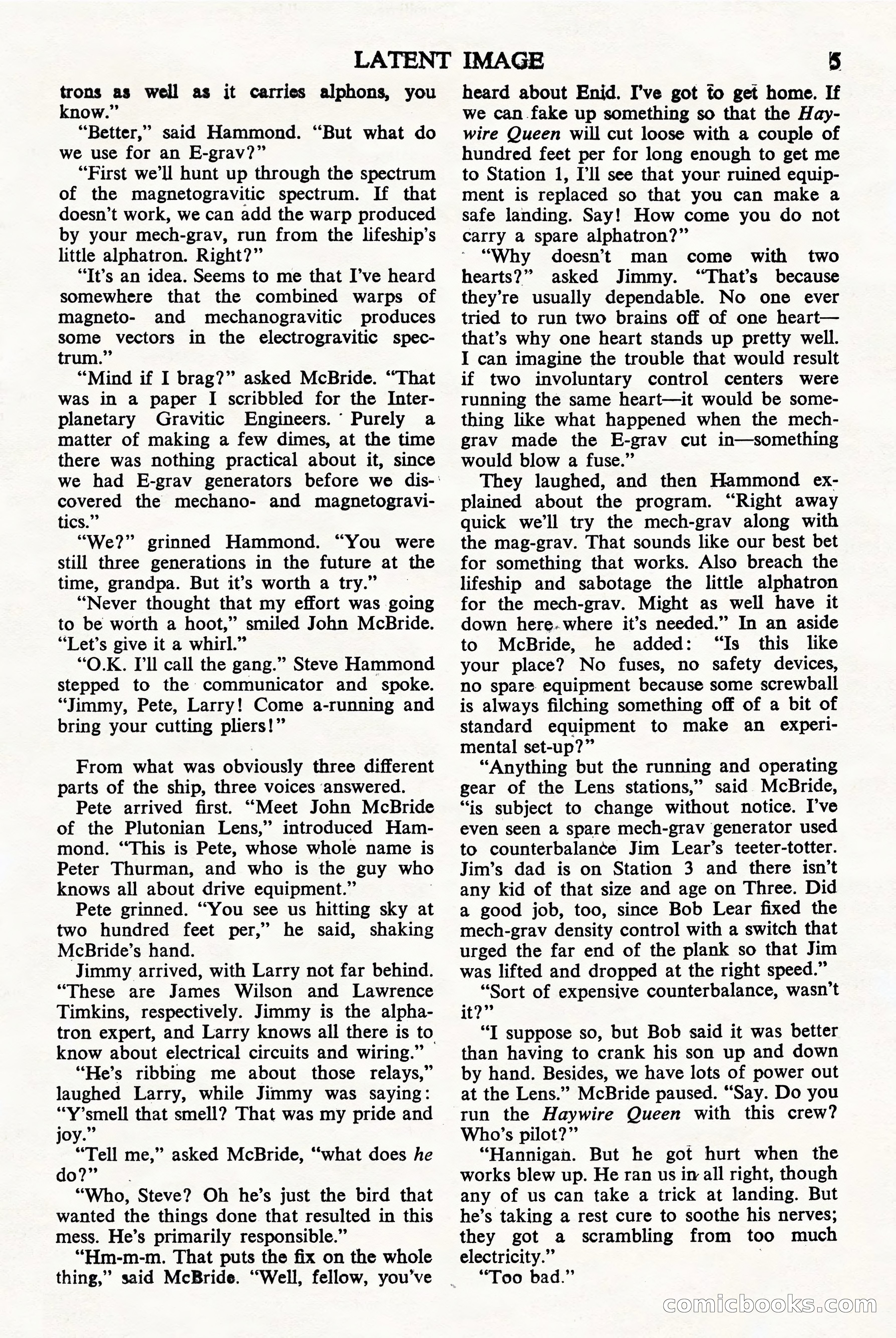 Astounding Science Fiction (British Edition), August 1944 — page 7 of 68