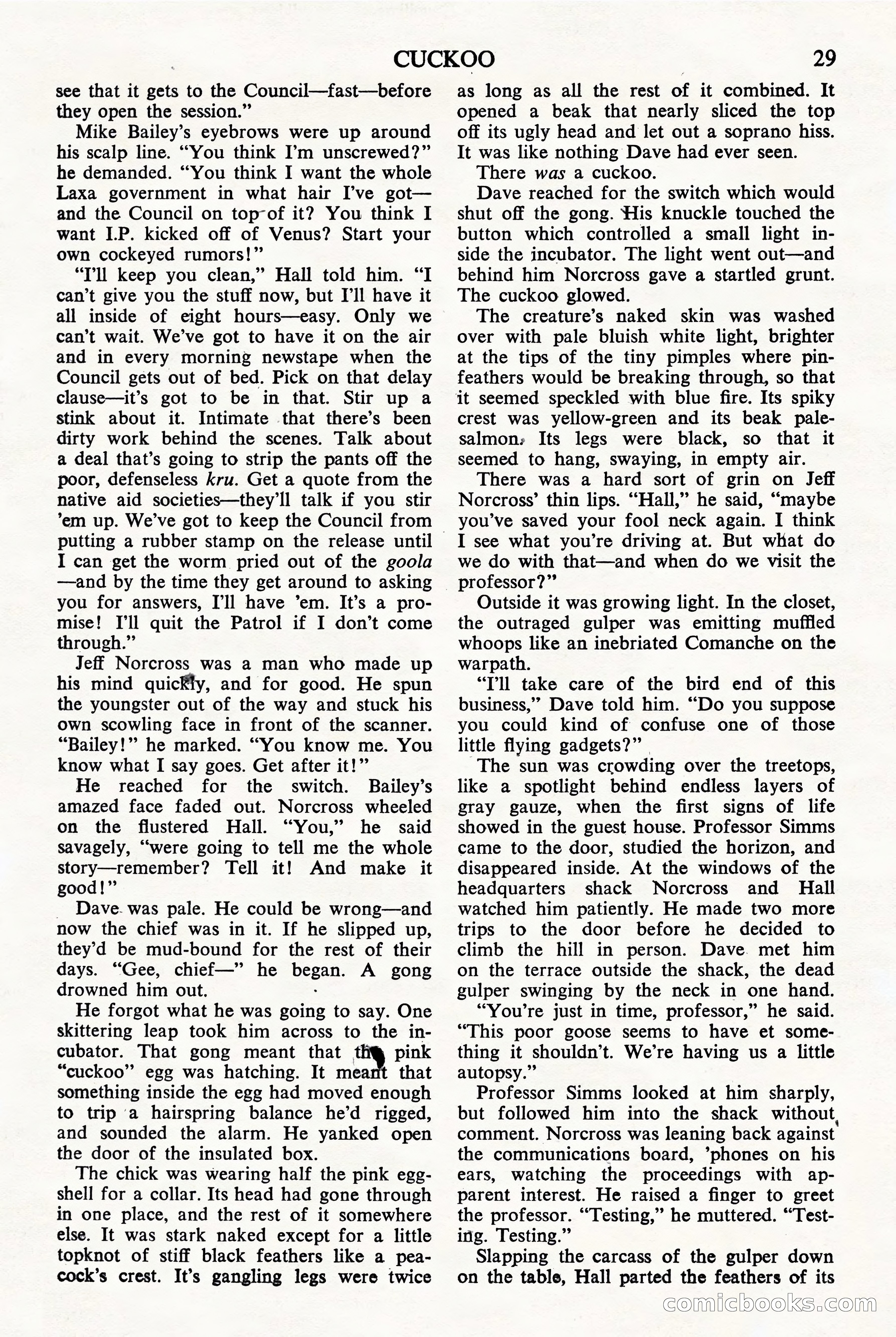 Astounding Science Fiction (British Edition), August 1944 — page 31 of 68