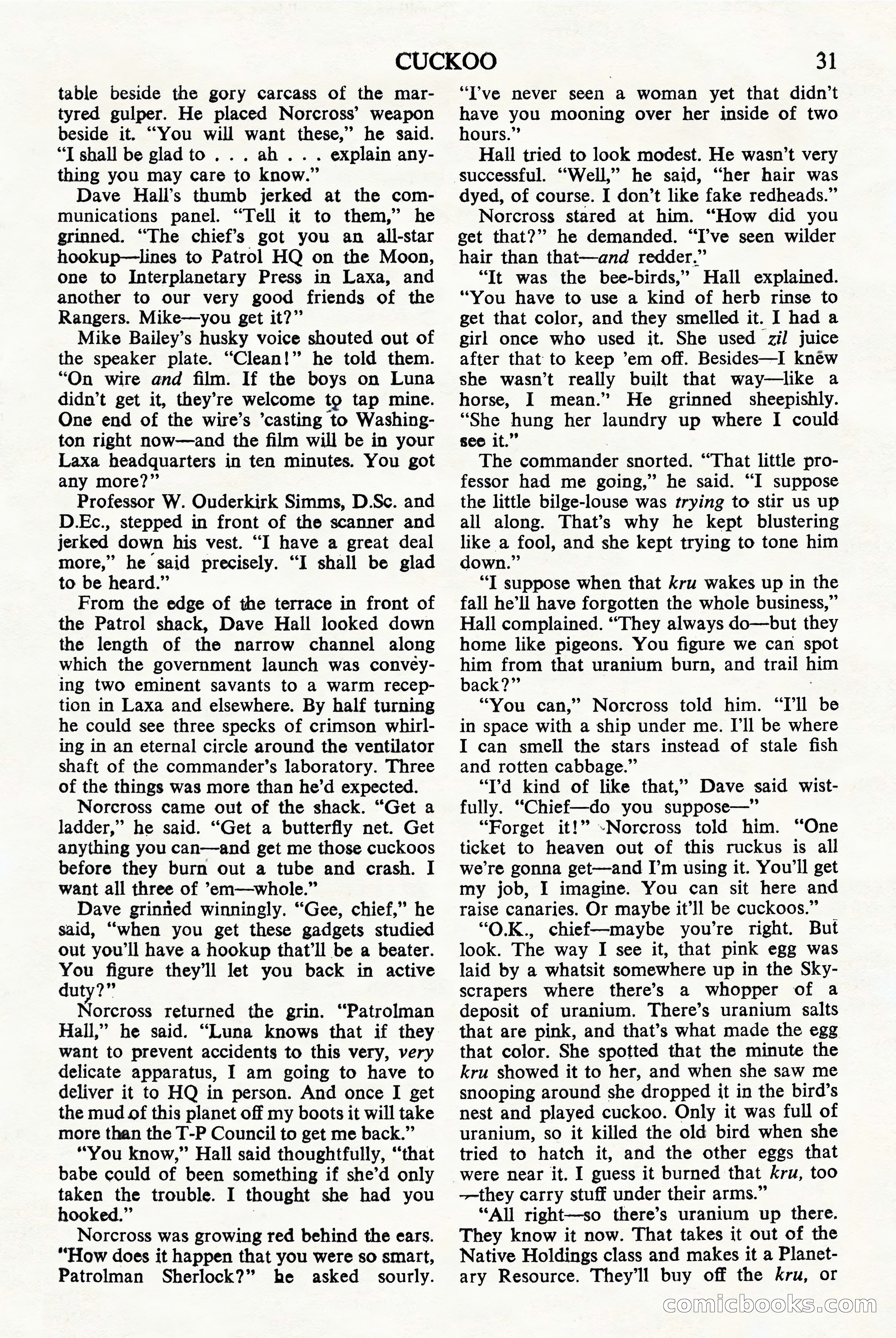 Astounding Science Fiction (British Edition), August 1944 — page 33 of 68