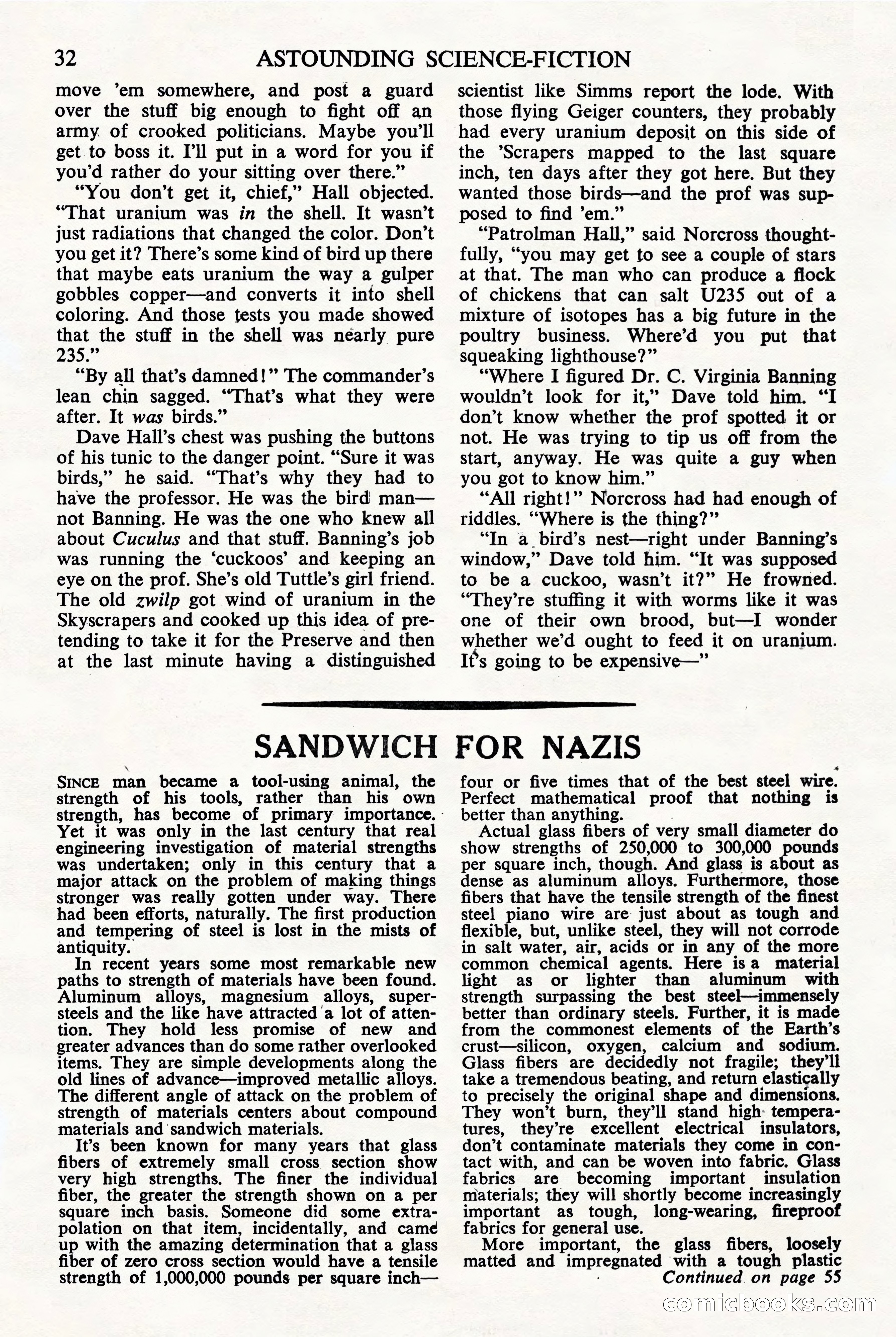 Astounding Science Fiction (British Edition), August 1944 — page 34 of 68