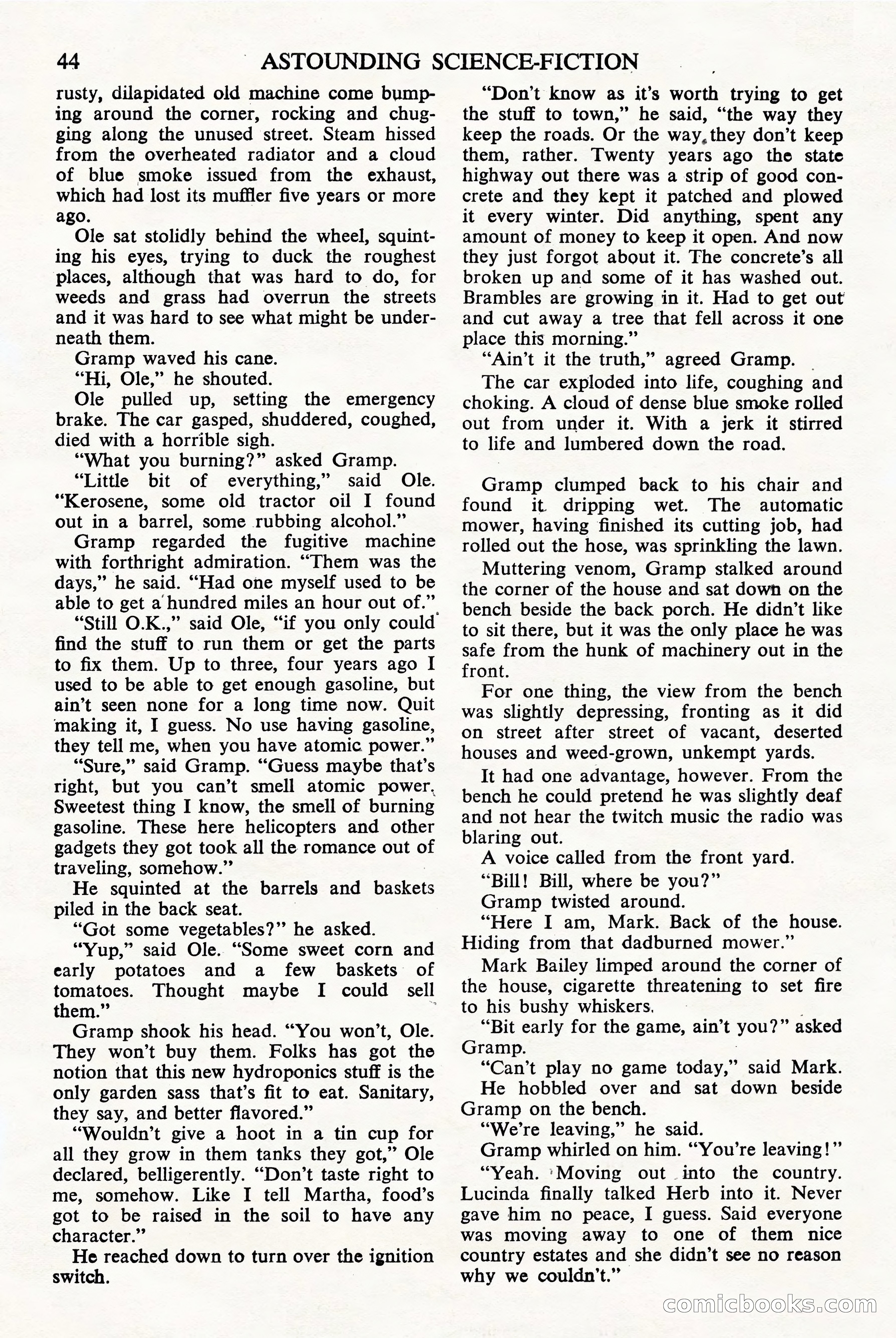 Astounding Science Fiction (British Edition), August 1944 — page 46 of 68