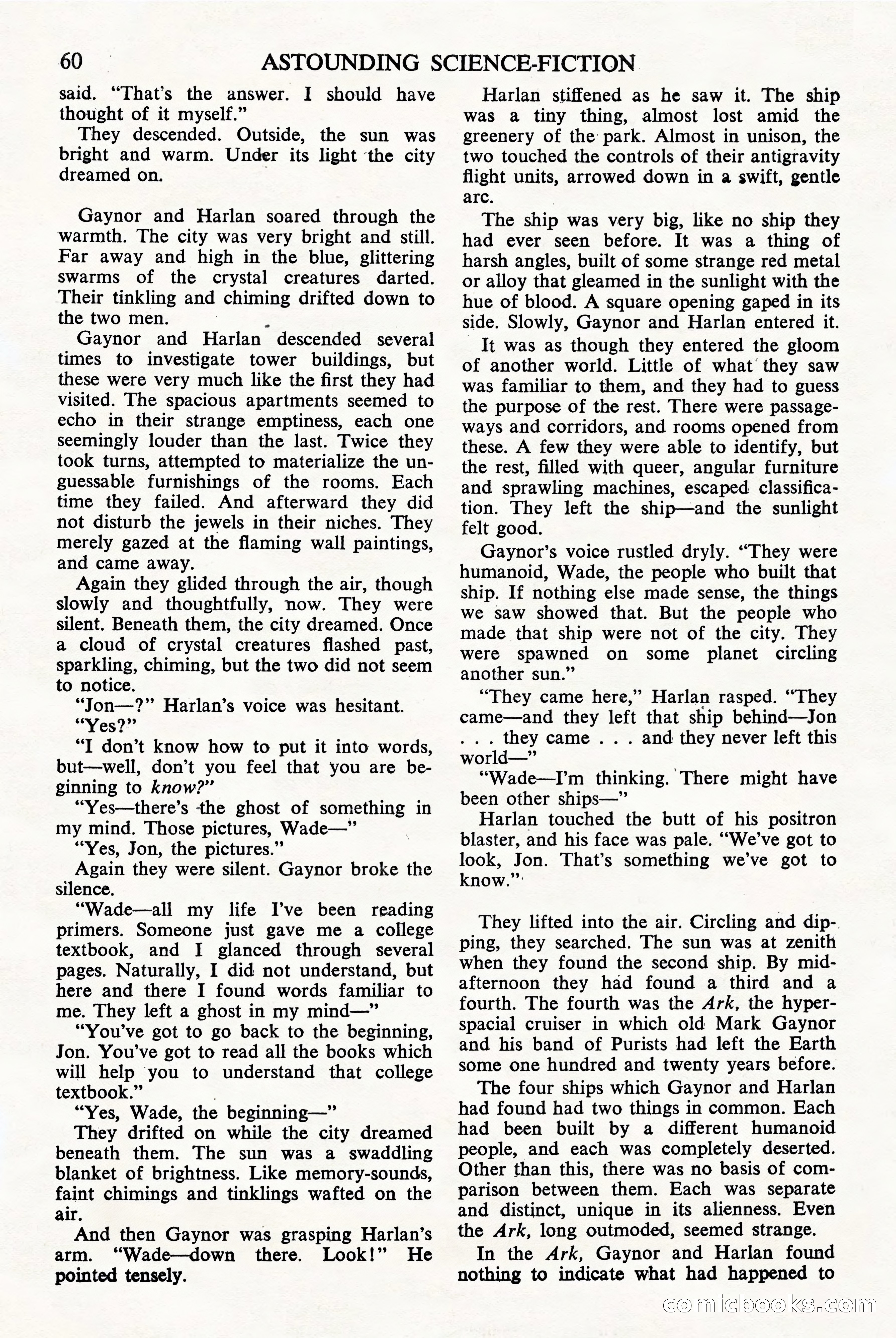 Astounding Science Fiction (British Edition), August 1944 — page 62 of 68