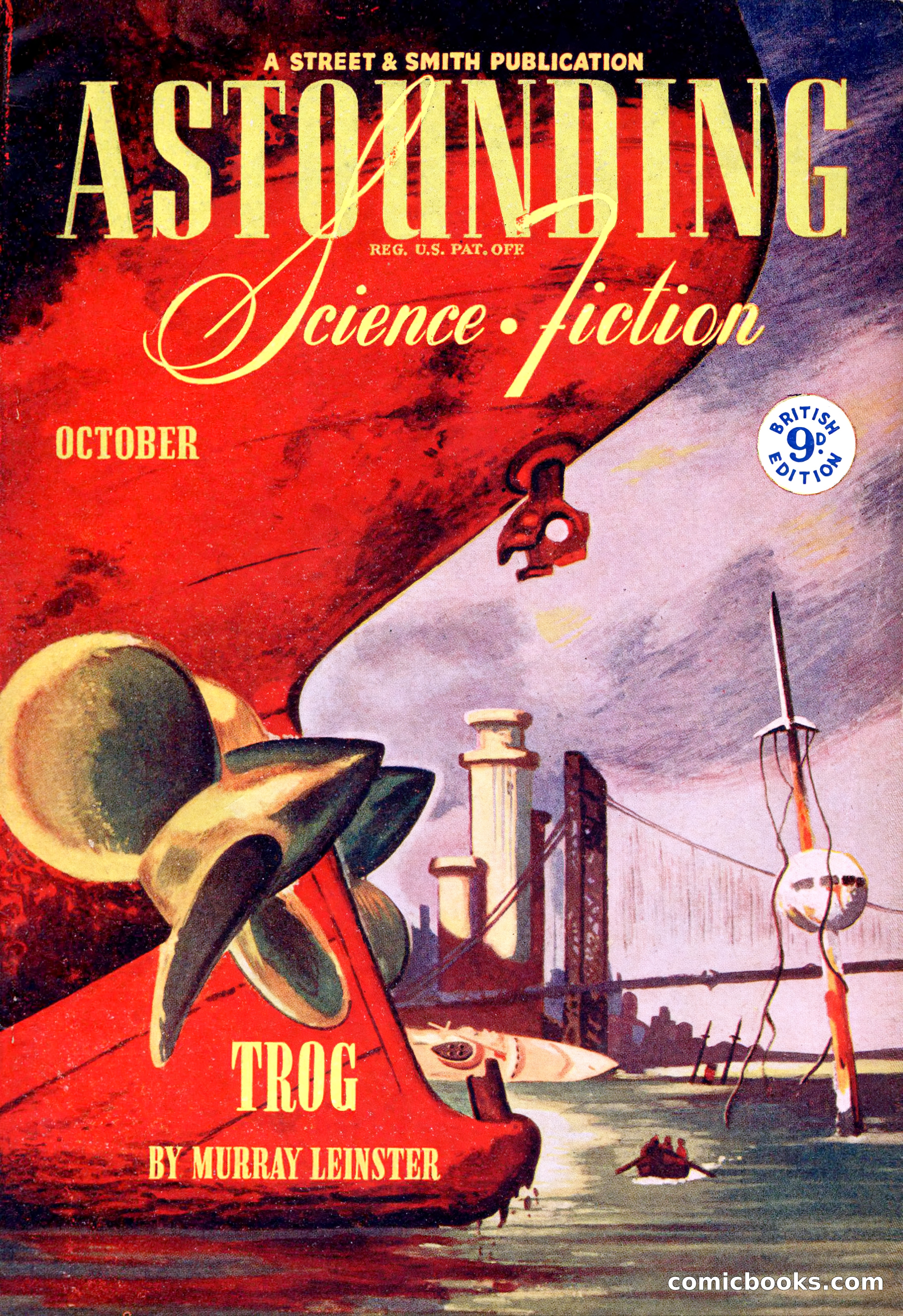 Astounding Science Fiction, October 1944 (British Edition) — page 1 of 68