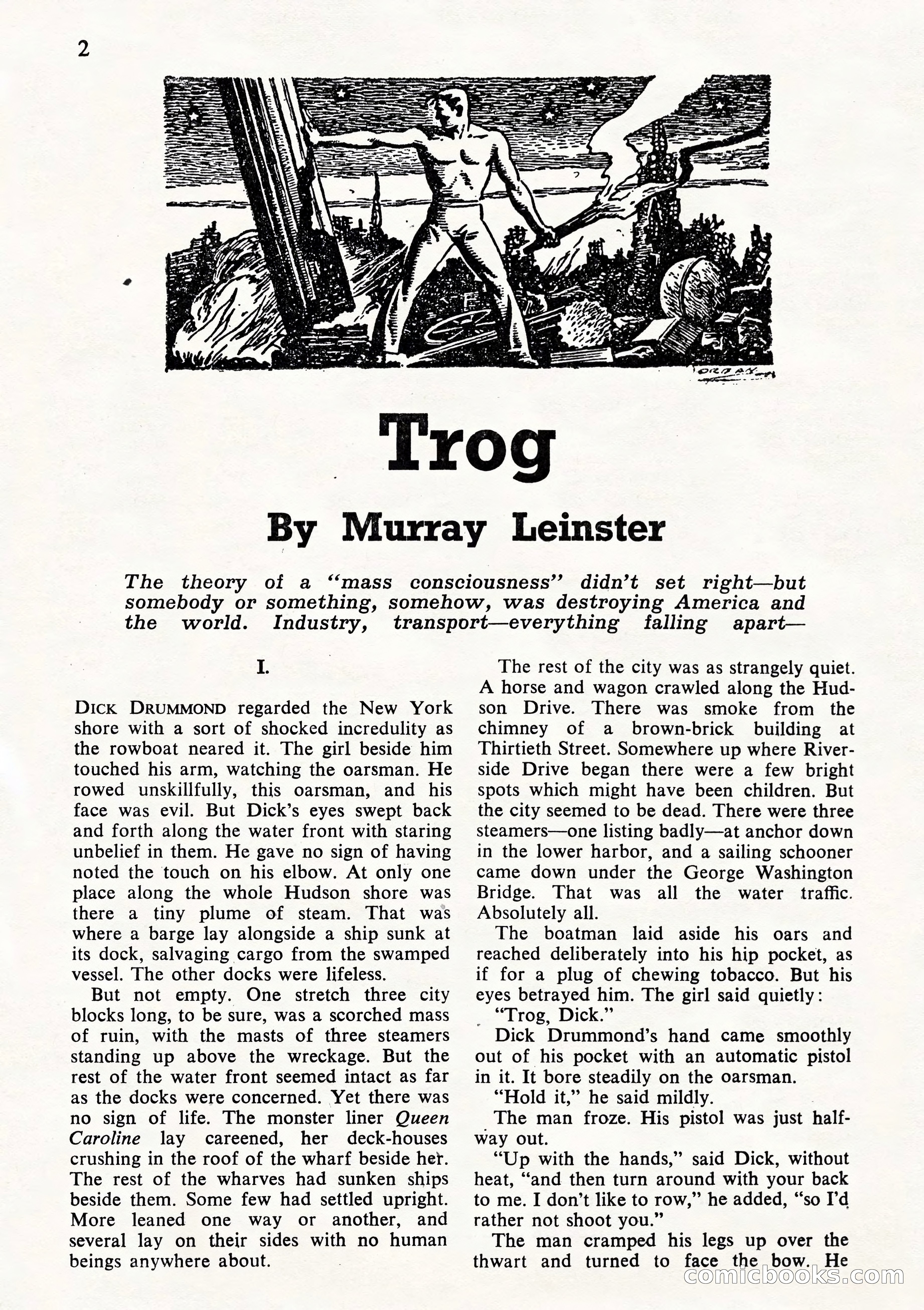 Astounding Science Fiction, October 1944 (British Edition) — page 4 of 68