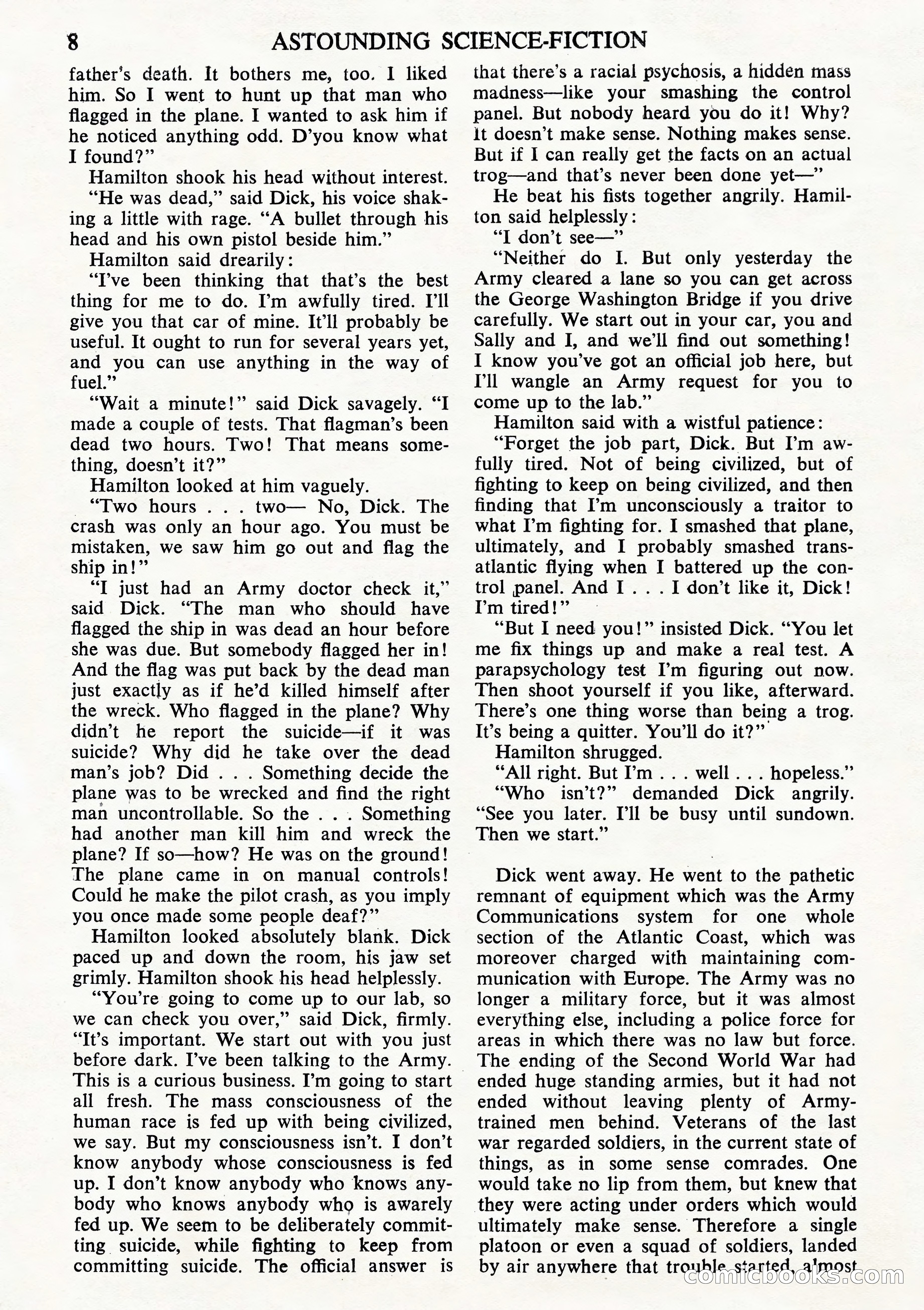 Astounding Science Fiction, October 1944 (British Edition) — page 10 of 68