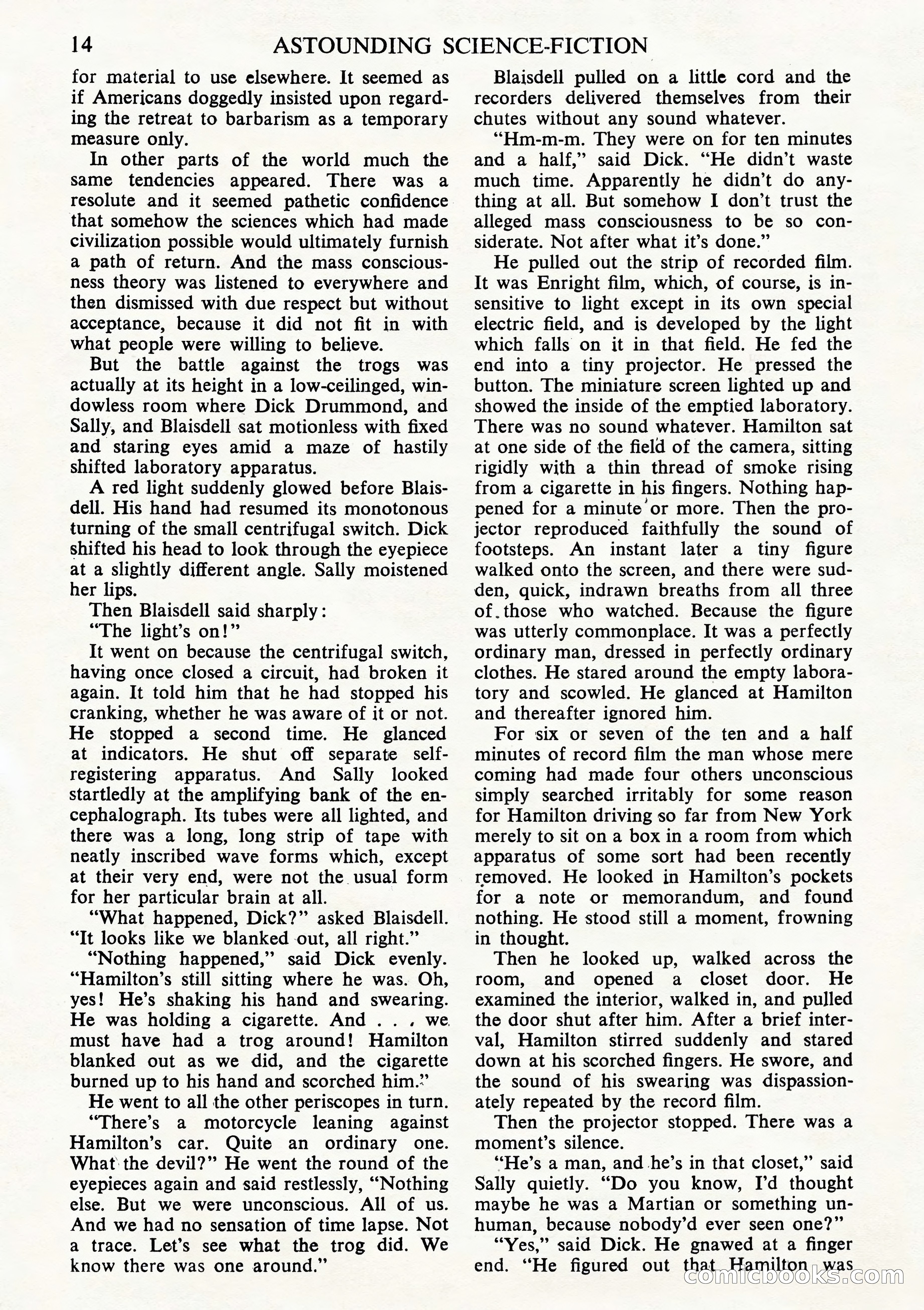 Astounding Science Fiction, October 1944 (British Edition) — page 16 of 68