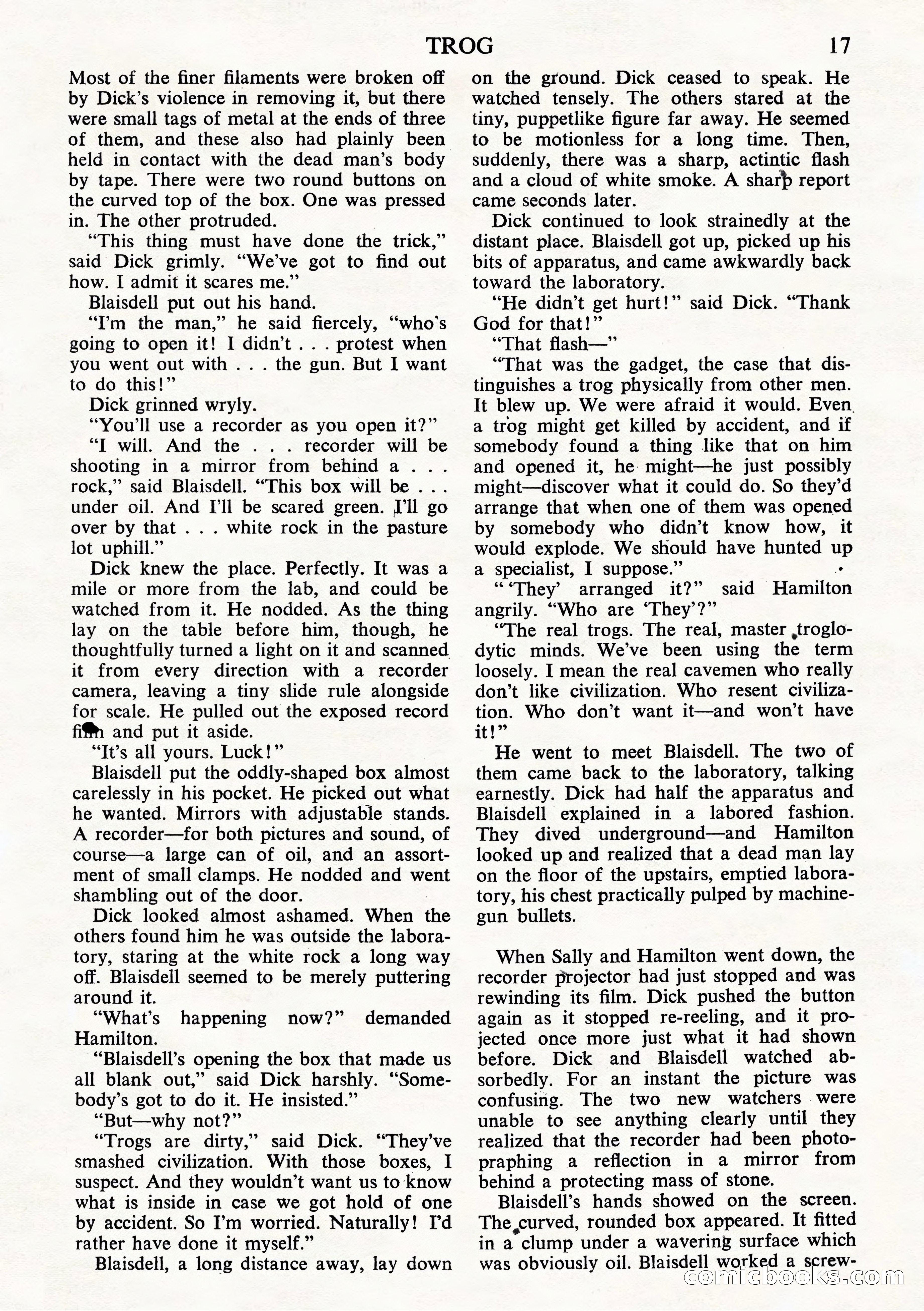 Astounding Science Fiction, October 1944 (British Edition) — page 19 of 68