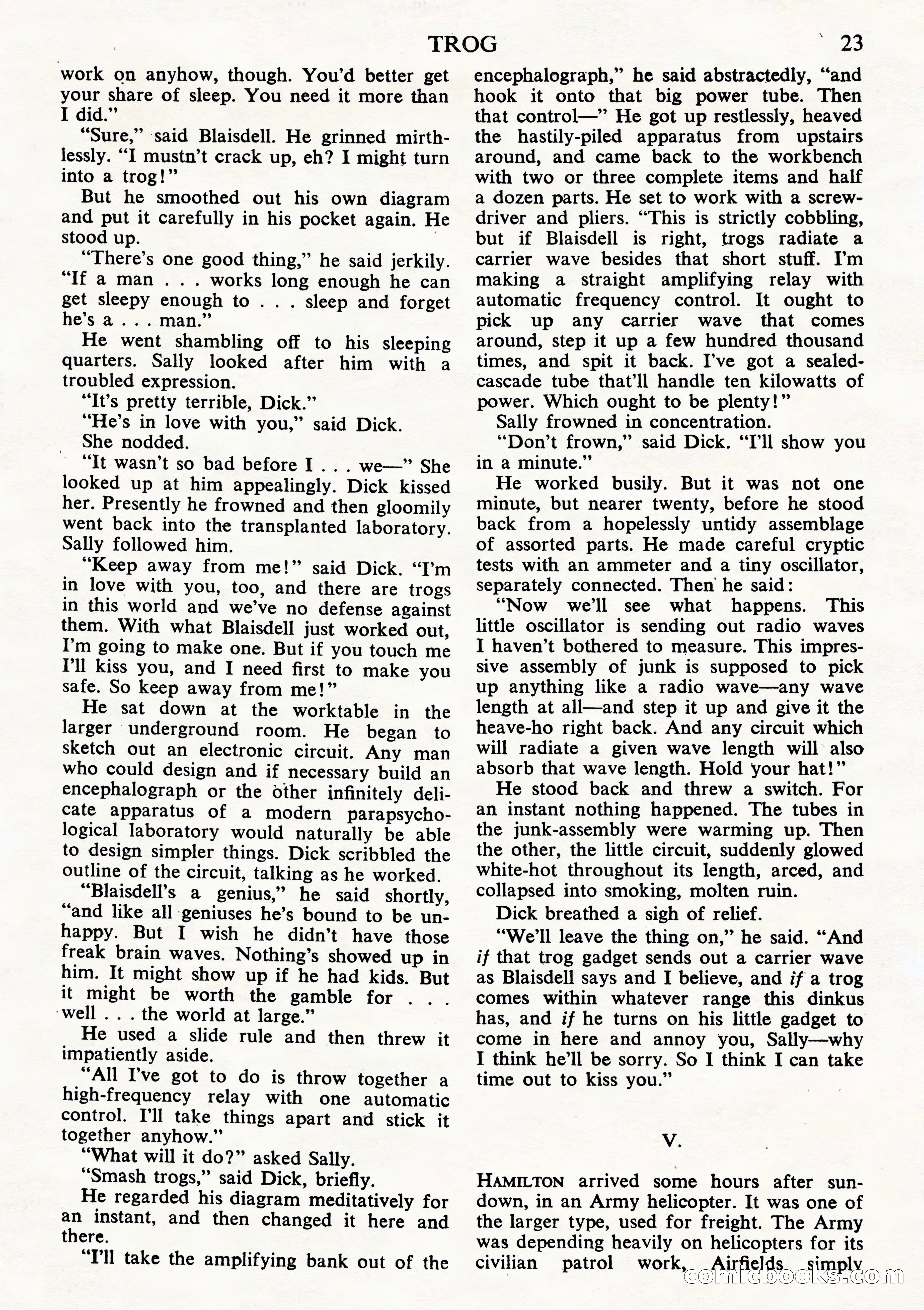 Astounding Science Fiction, October 1944 (British Edition) — page 25 of 68