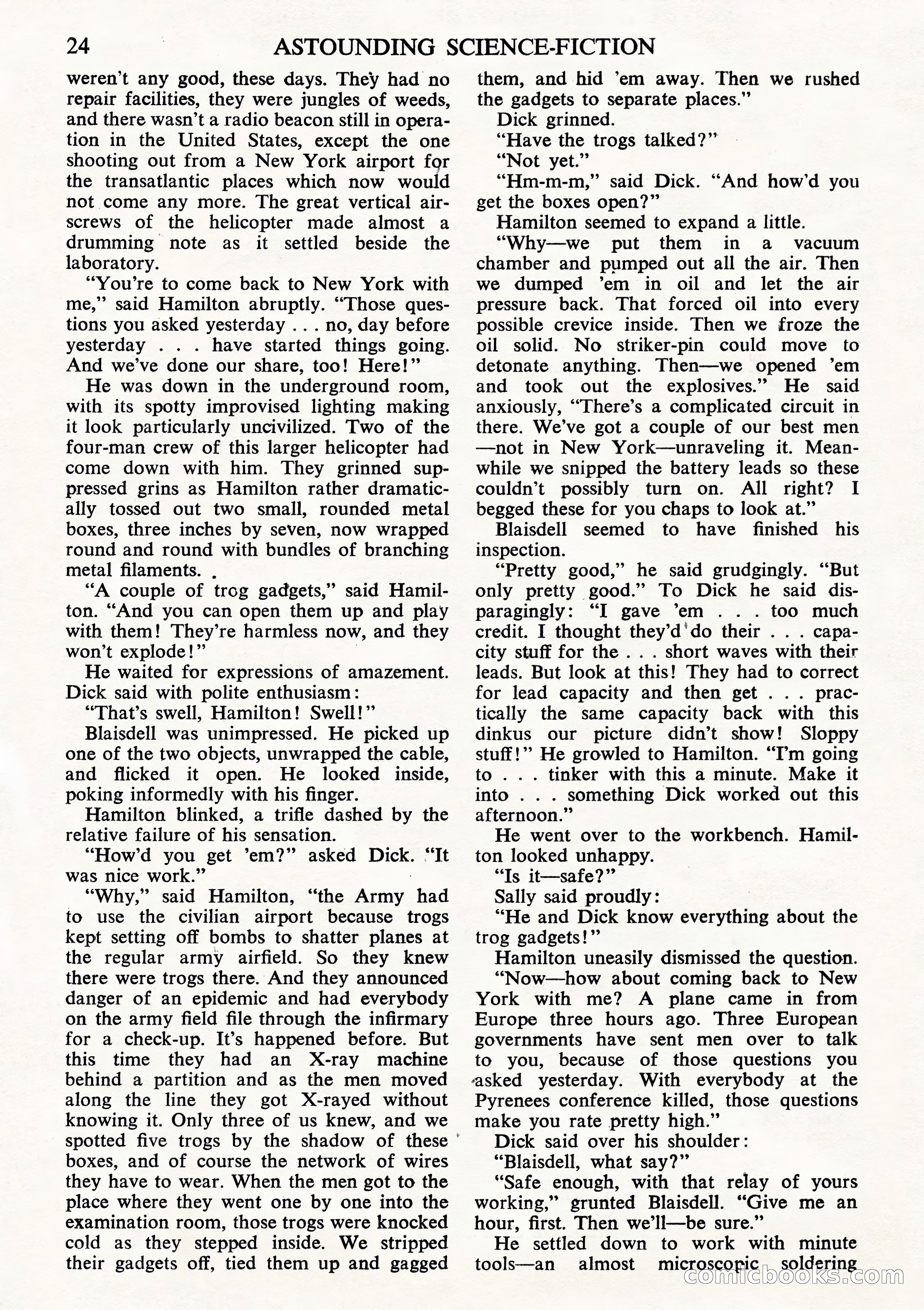 Astounding Science Fiction, October 1944 (British Edition) — page 26 of 68
