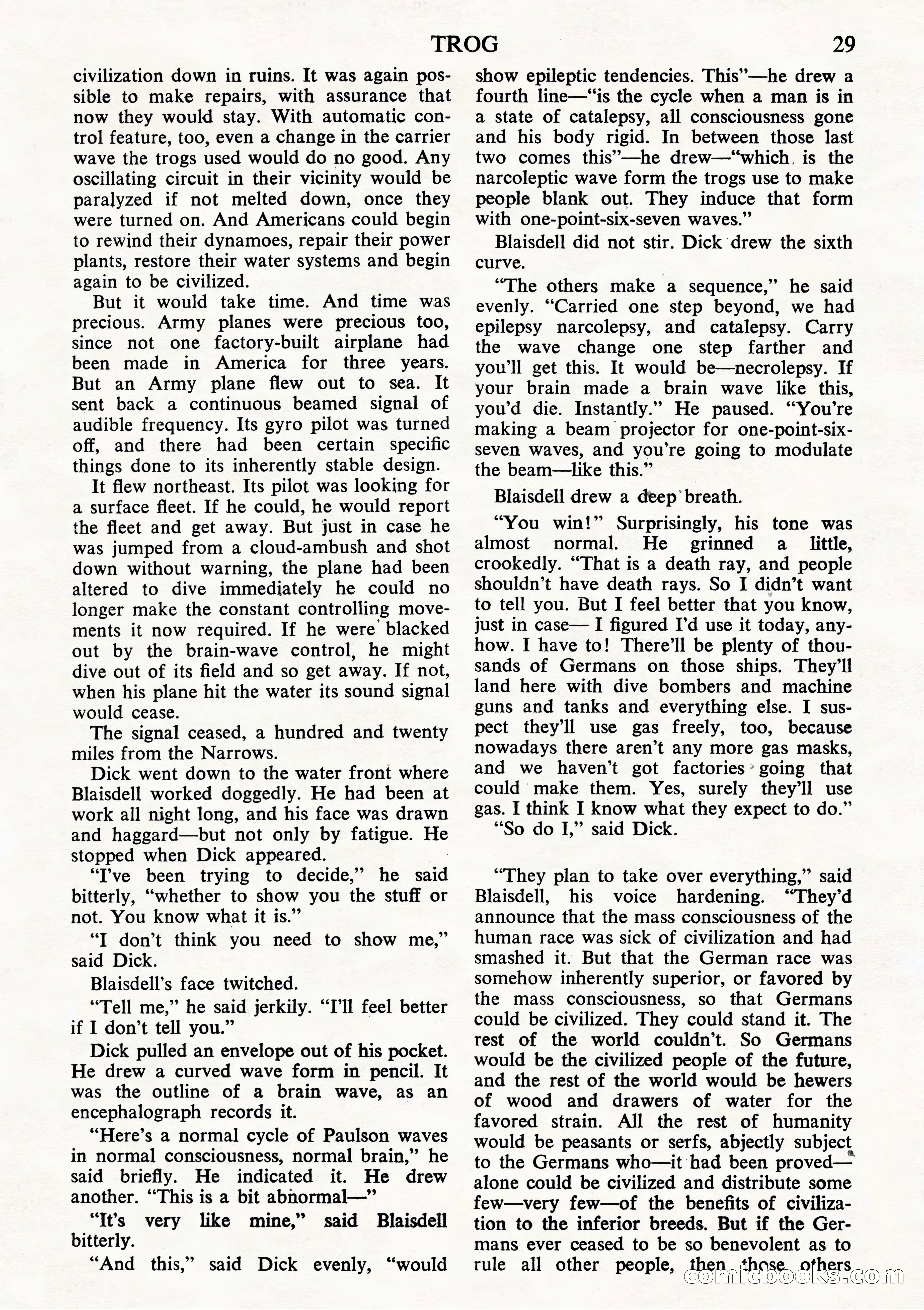 Astounding Science Fiction, October 1944 (British Edition) — page 31 of 68