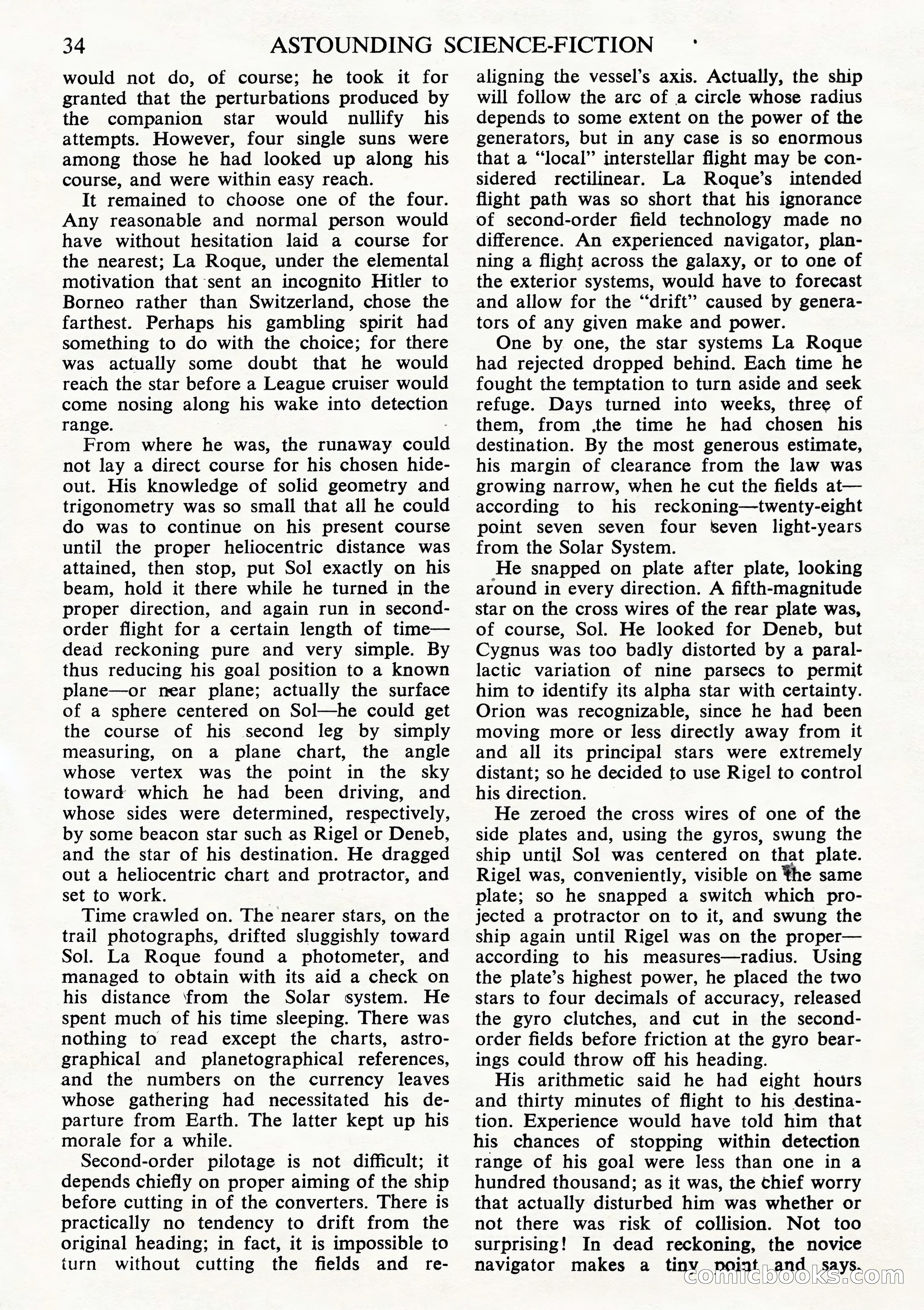 Astounding Science Fiction, October 1944 (British Edition) — page 36 of 68