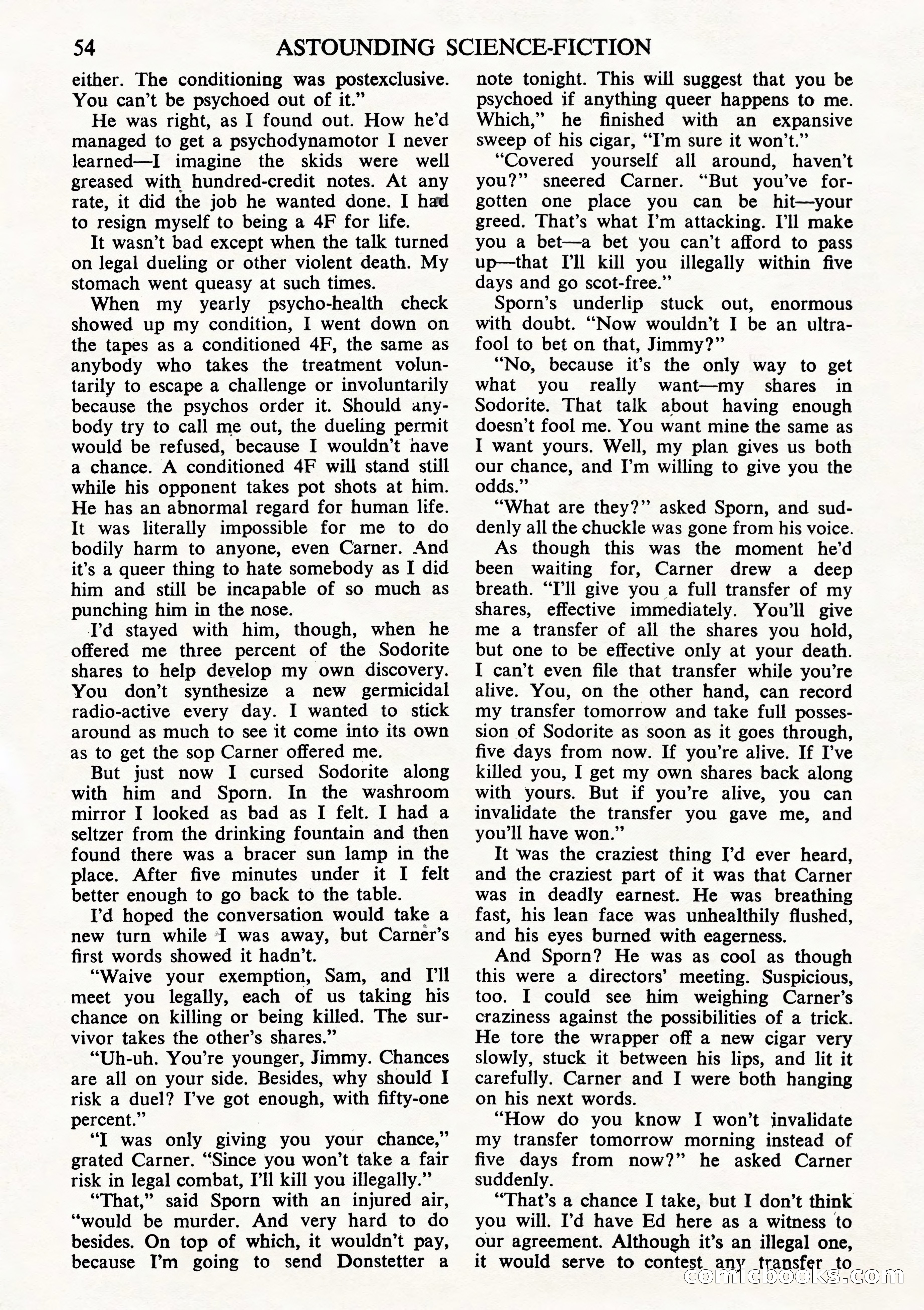 Astounding Science Fiction, October 1944 (British Edition) — page 56 of 68