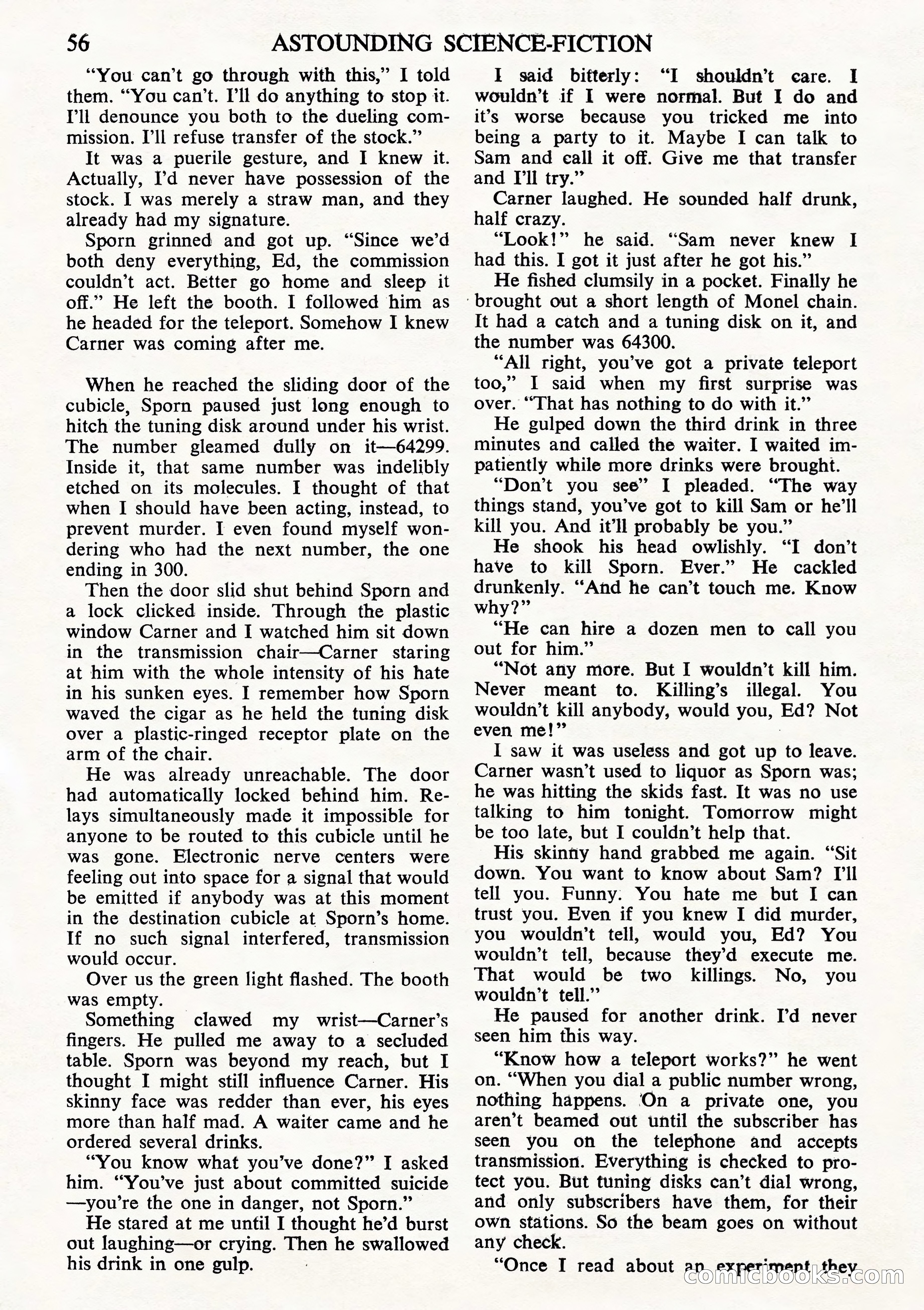 Astounding Science Fiction, October 1944 (British Edition) — page 58 of 68