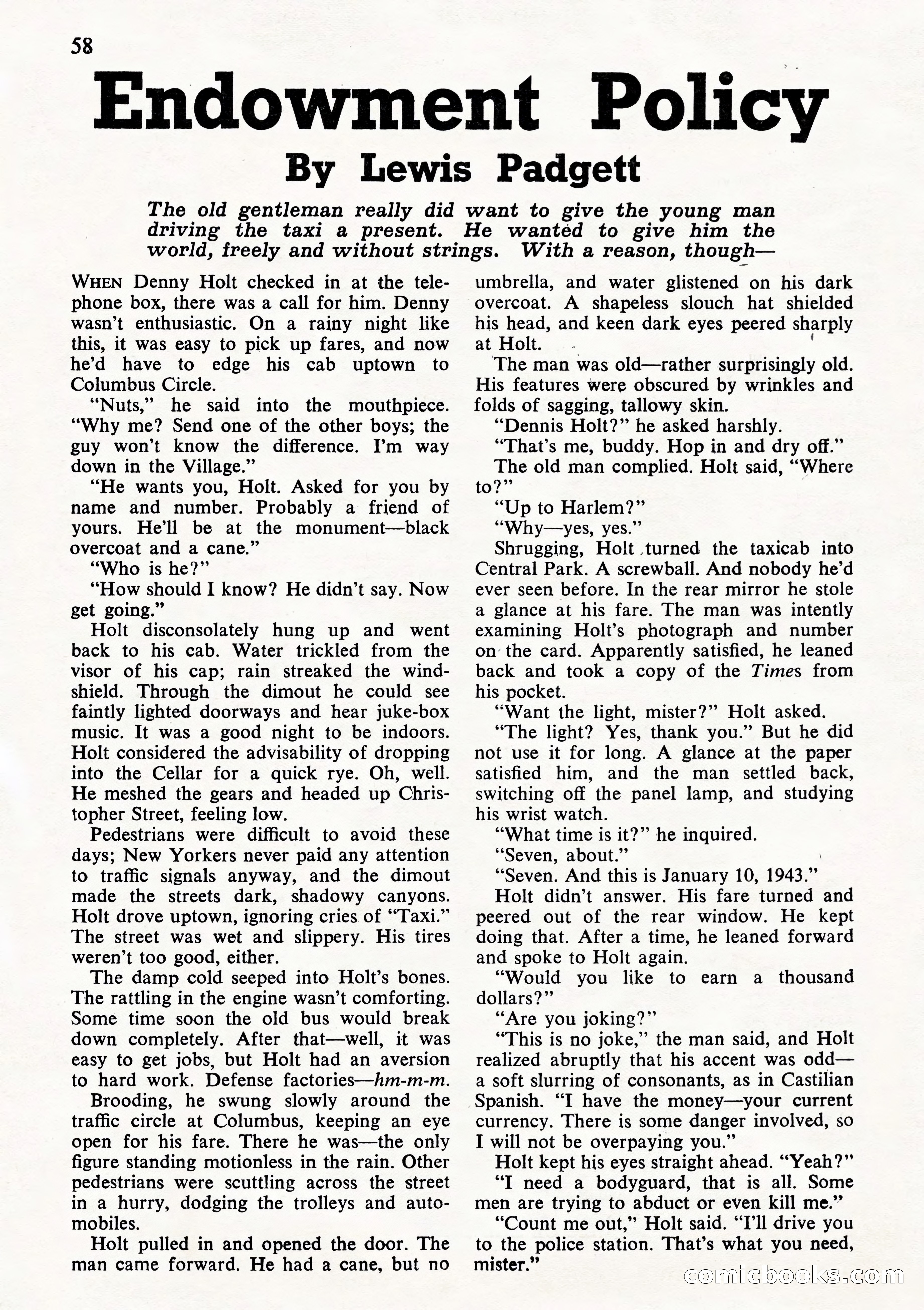 Astounding Science Fiction, October 1944 (British Edition) — page 60 of 68