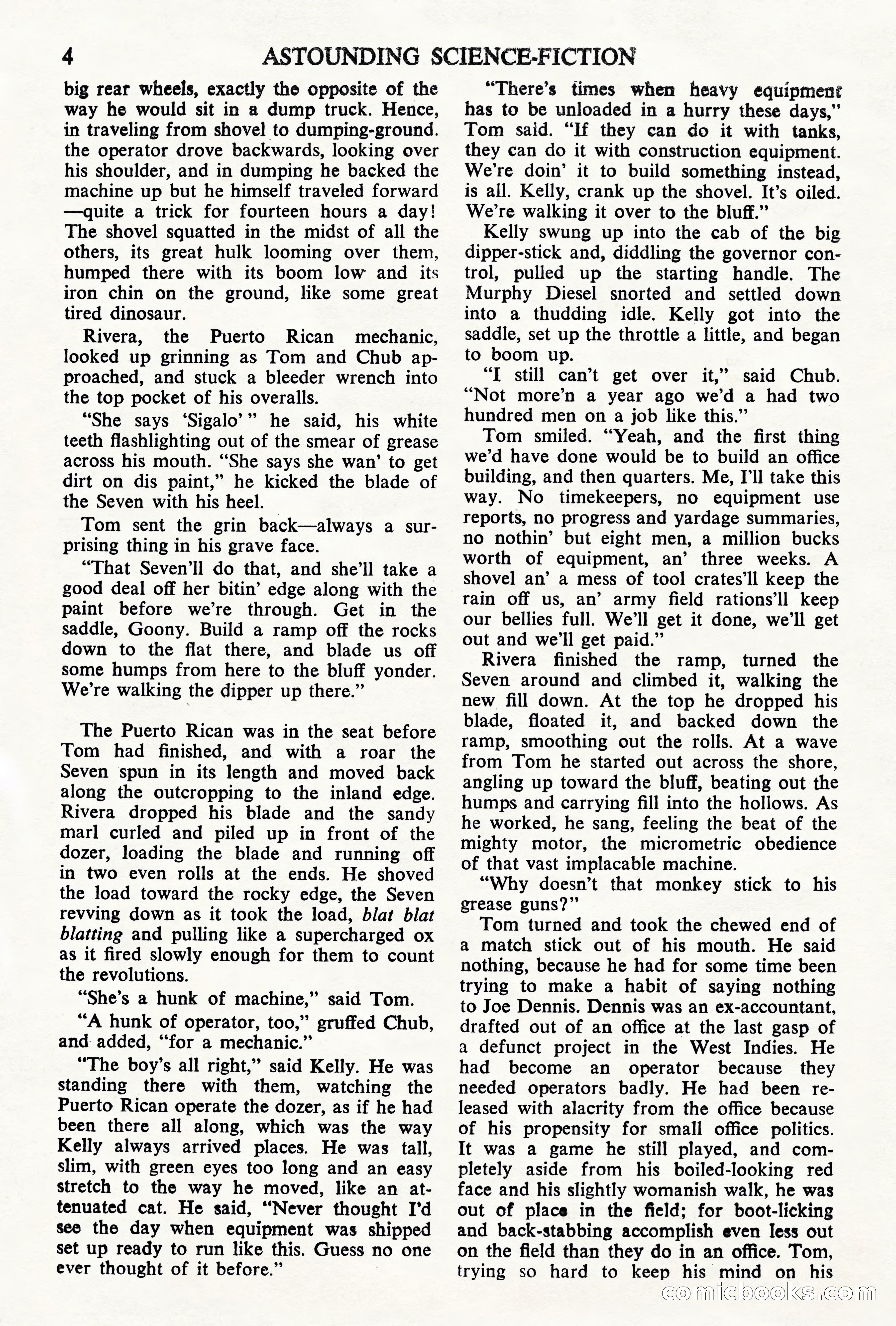 Astounding Science Fiction (British Edition) — page 6 of 68