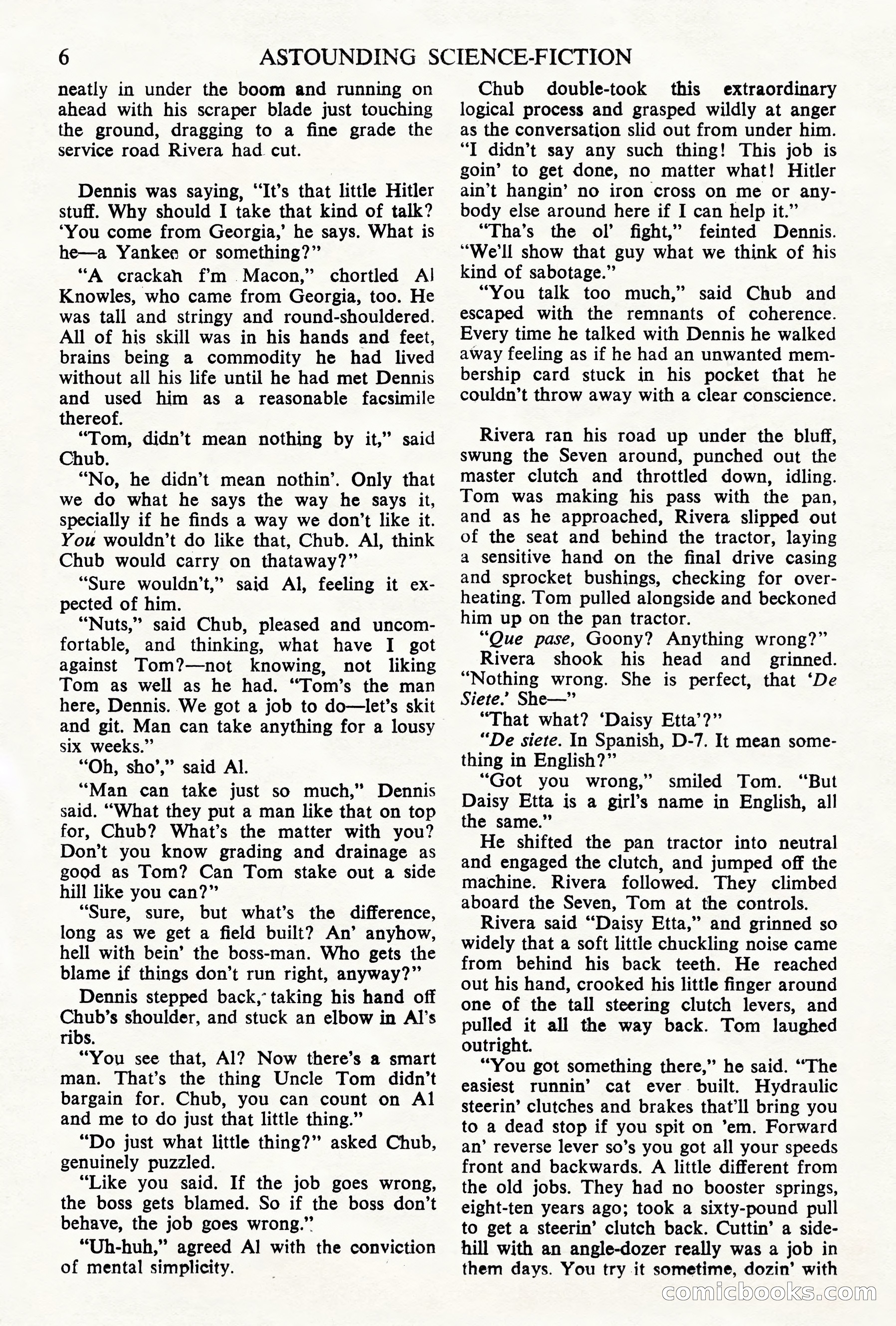 Astounding Science Fiction (British Edition) — page 8 of 68