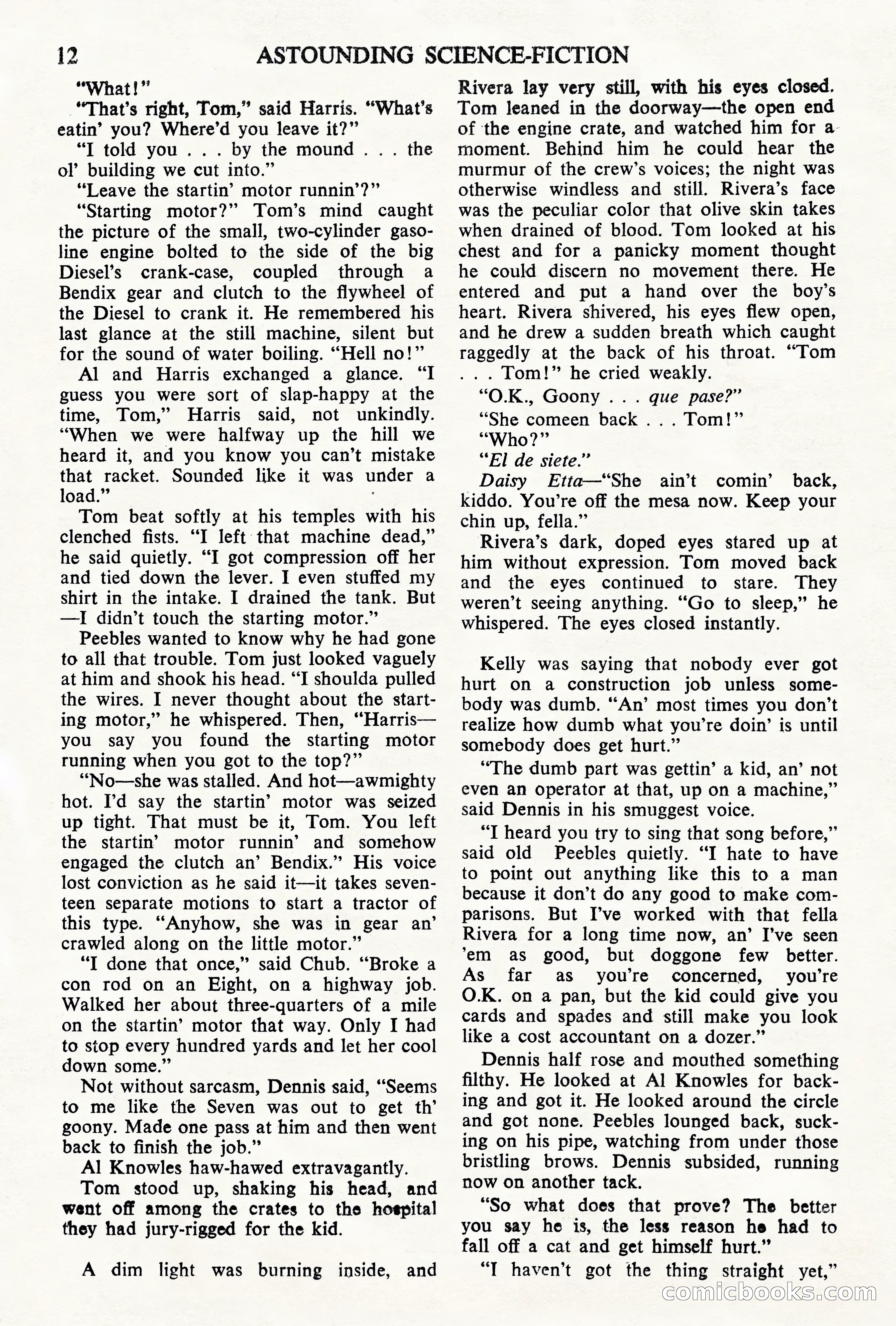 Astounding Science Fiction (British Edition) — page 14 of 68