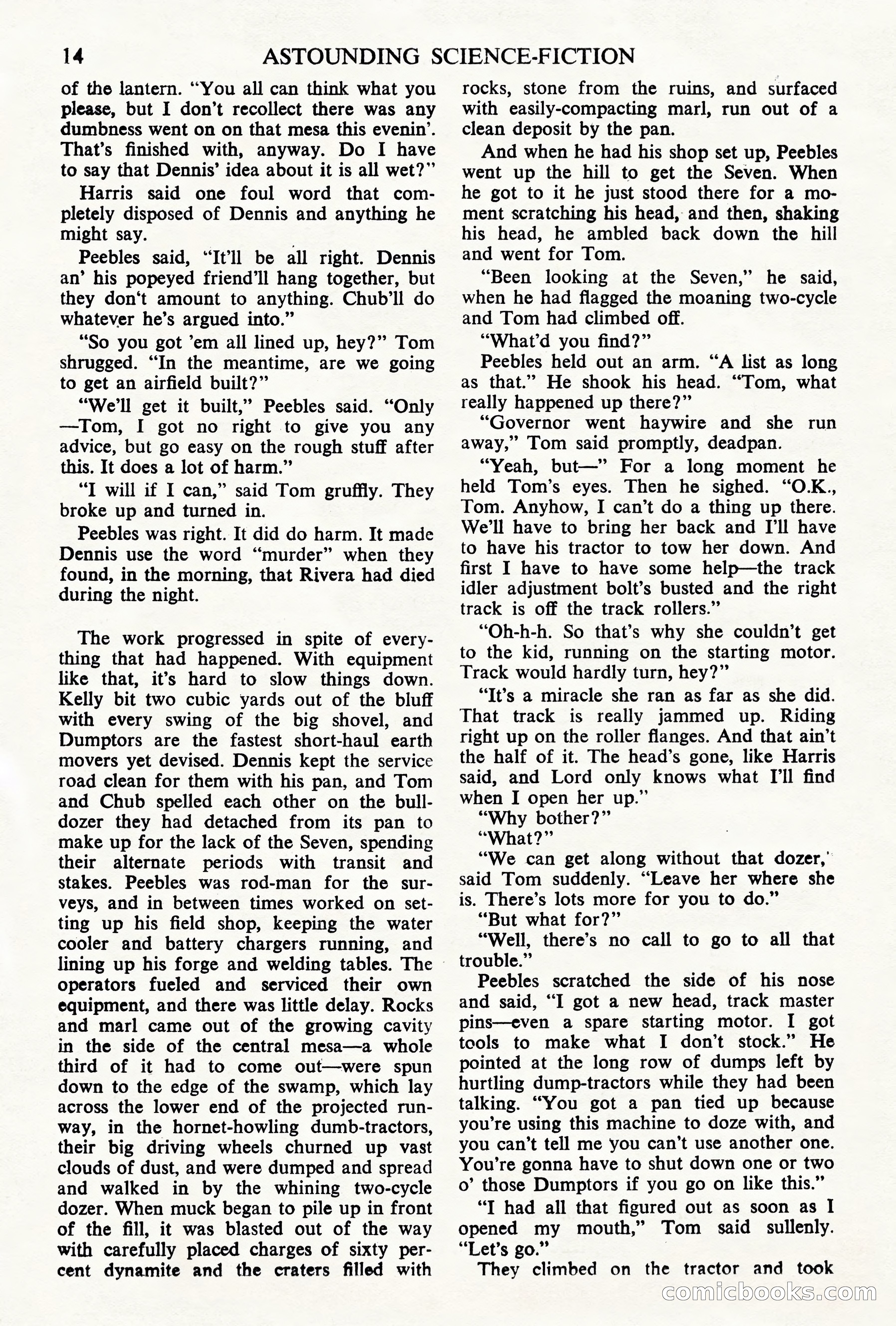 Astounding Science Fiction (British Edition) — page 16 of 68