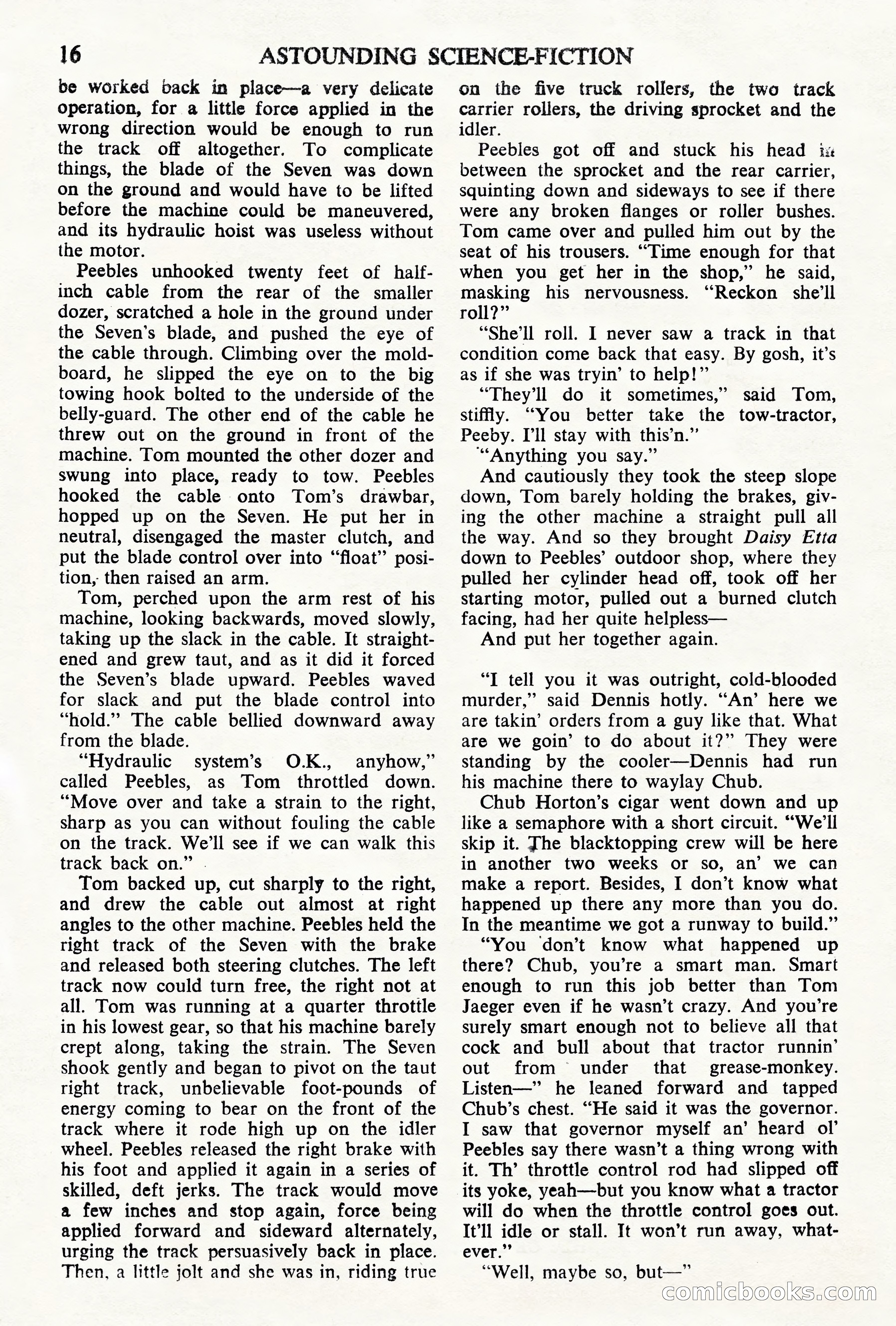 Astounding Science Fiction (British Edition) — page 18 of 68