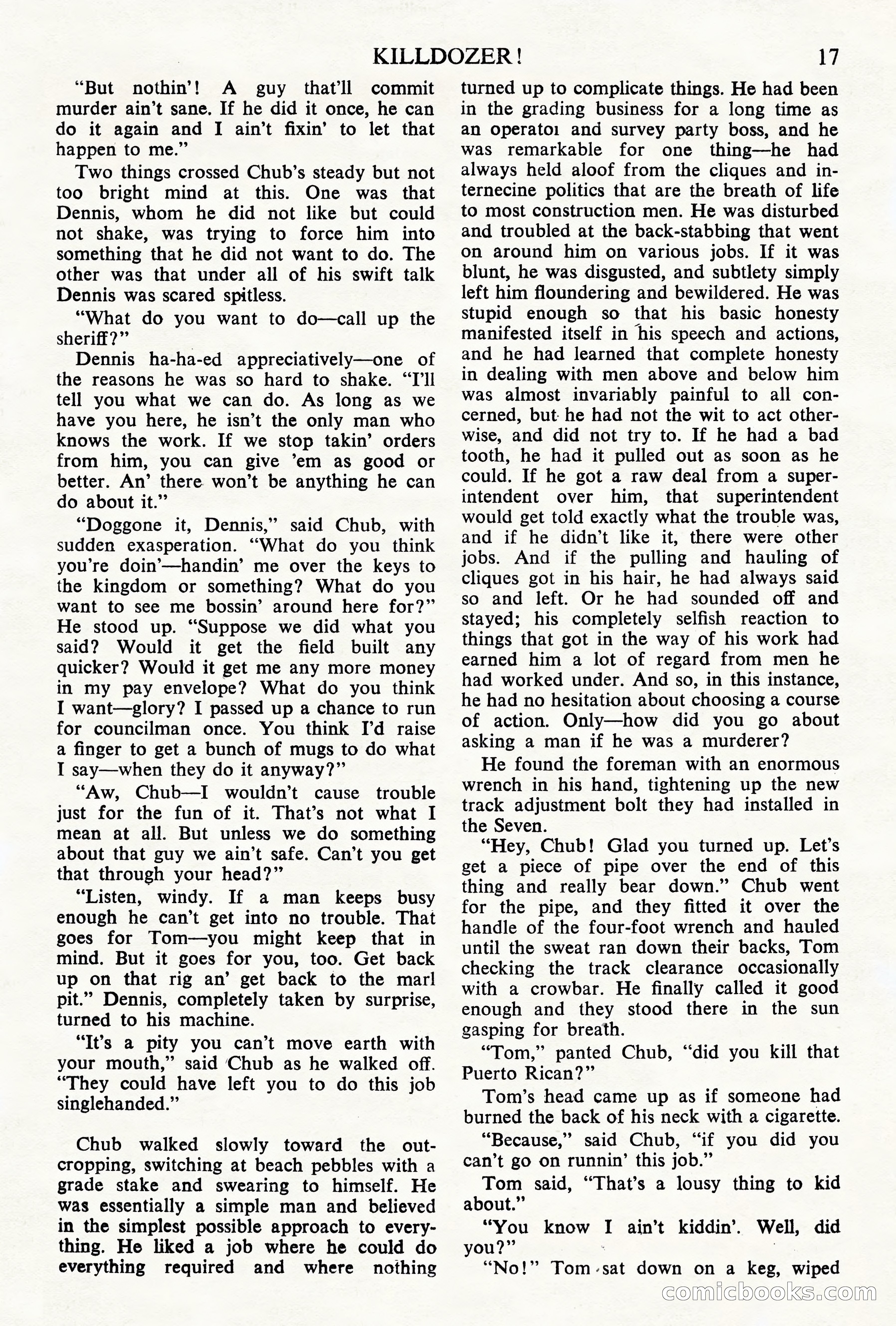 Astounding Science Fiction (British Edition) — page 19 of 68