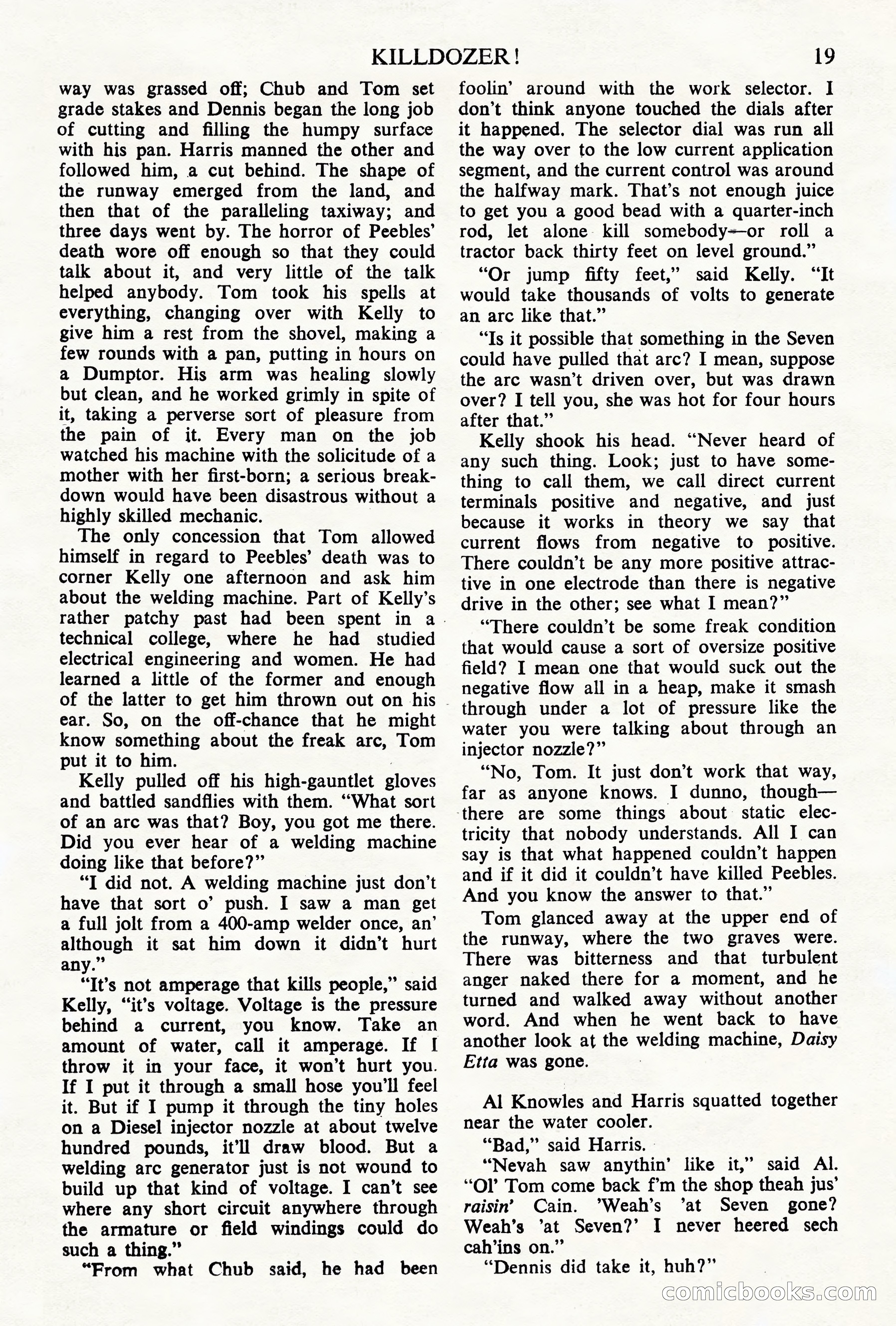 Astounding Science Fiction (British Edition) — page 21 of 68