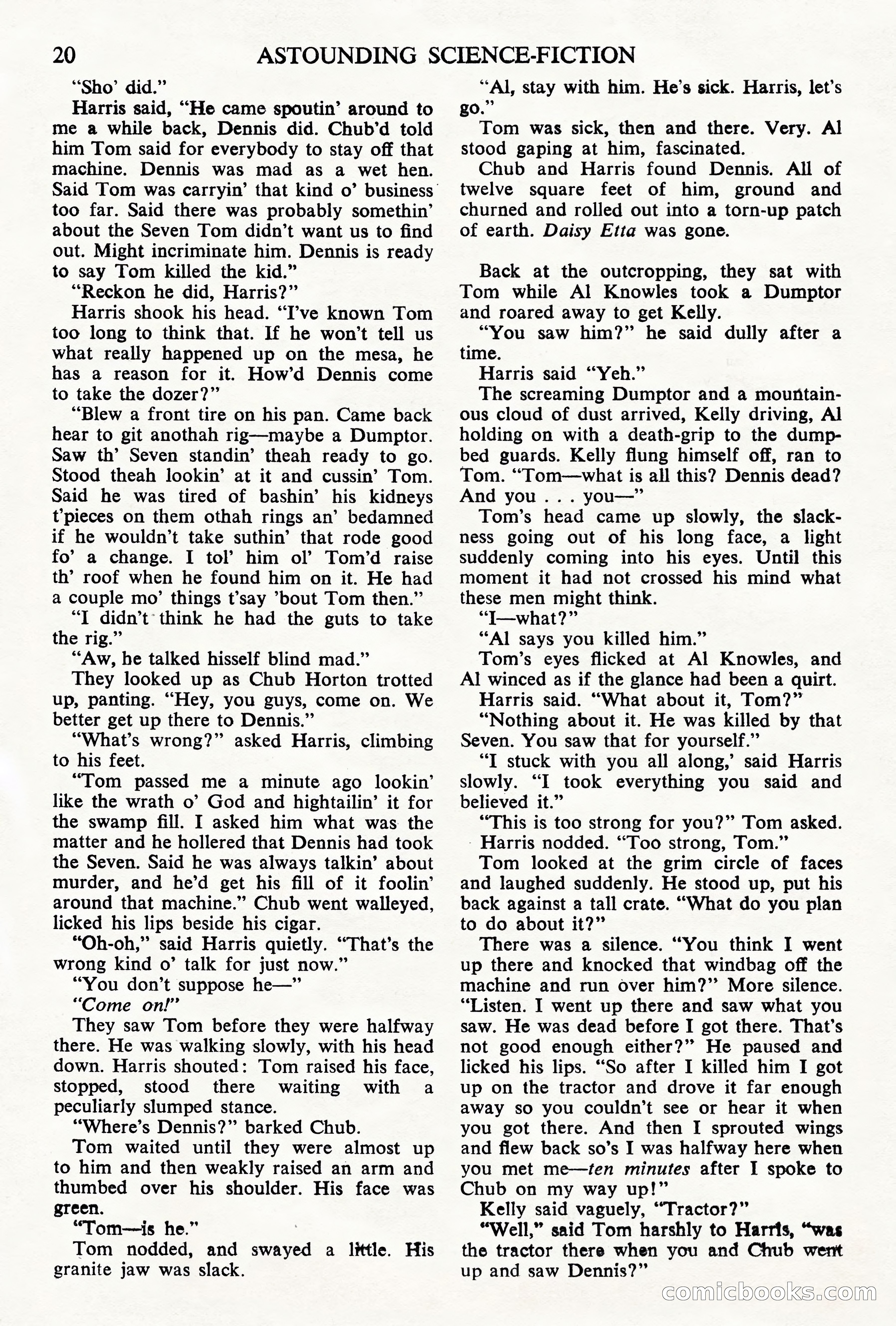 Astounding Science Fiction (British Edition) — page 22 of 68