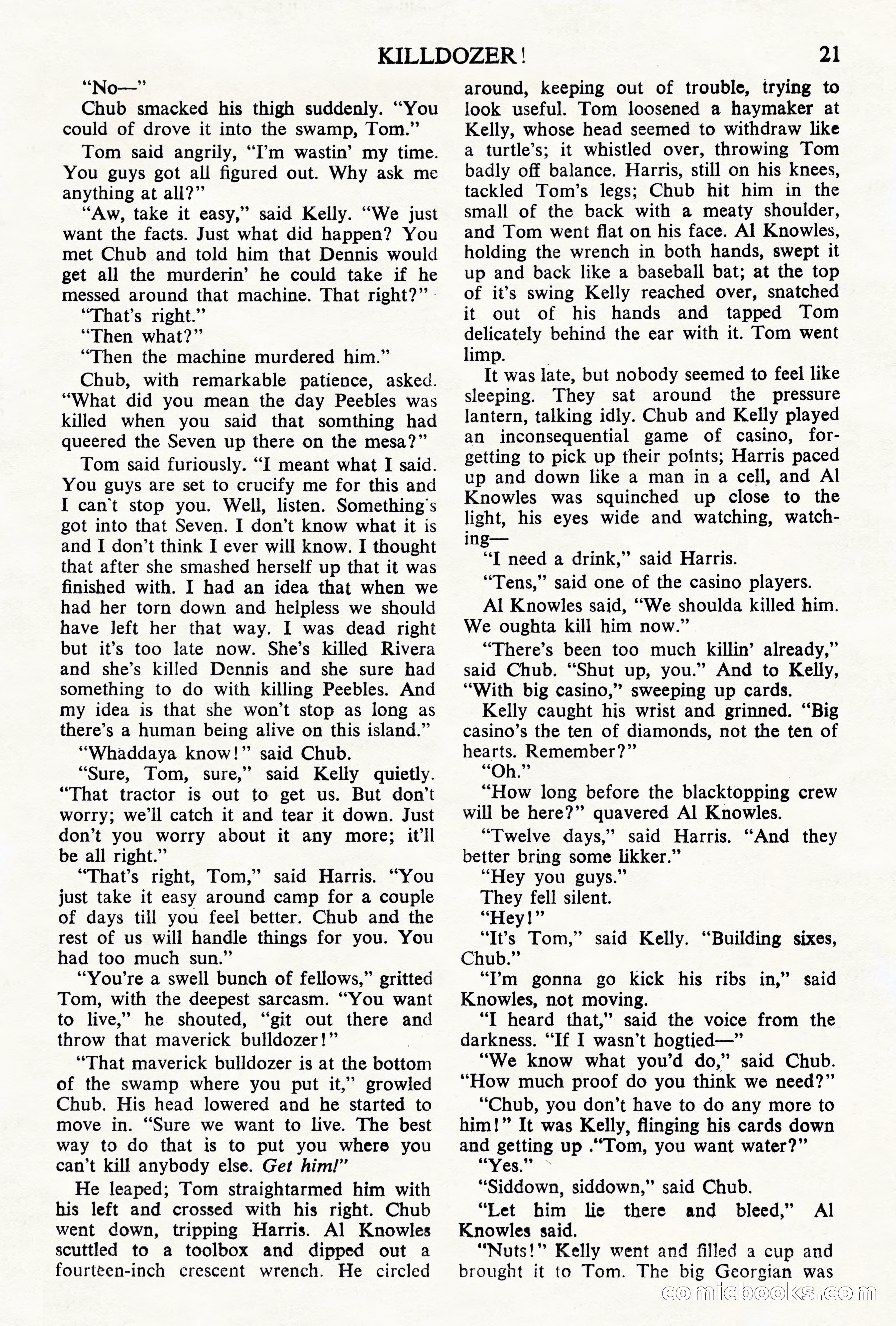 Astounding Science Fiction (British Edition) — page 23 of 68