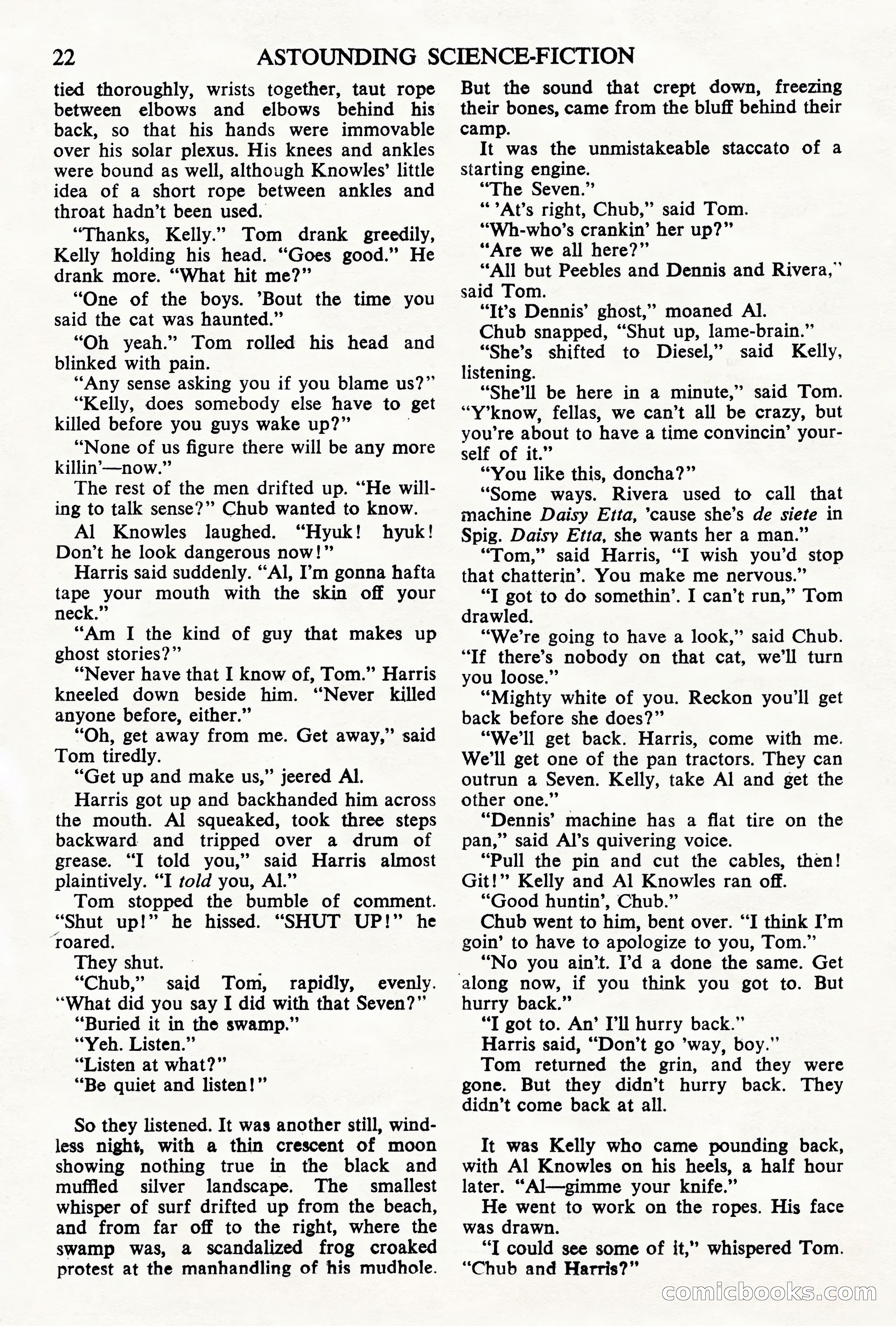 Astounding Science Fiction (British Edition) — page 24 of 68