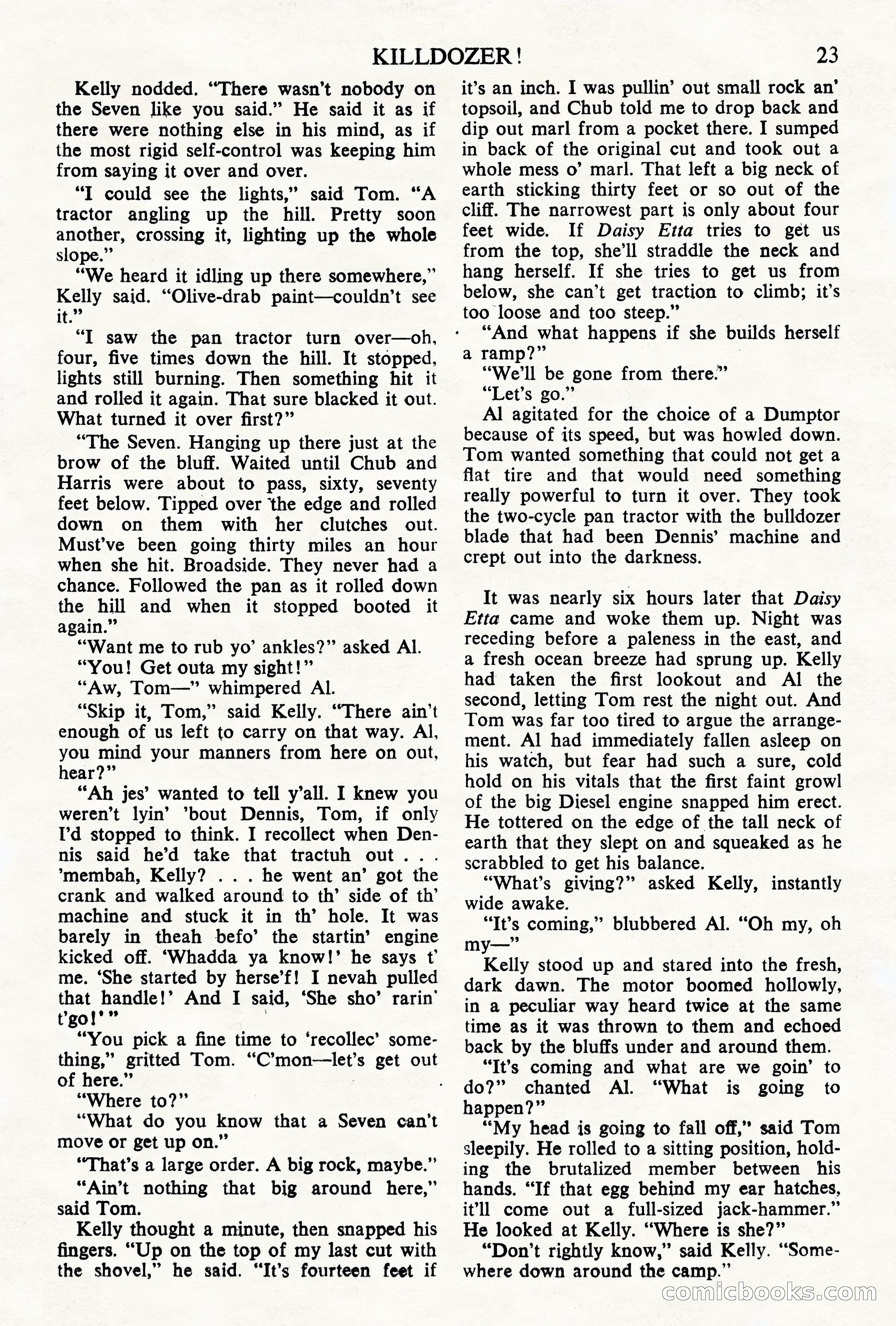 Astounding Science Fiction (British Edition) — page 25 of 68