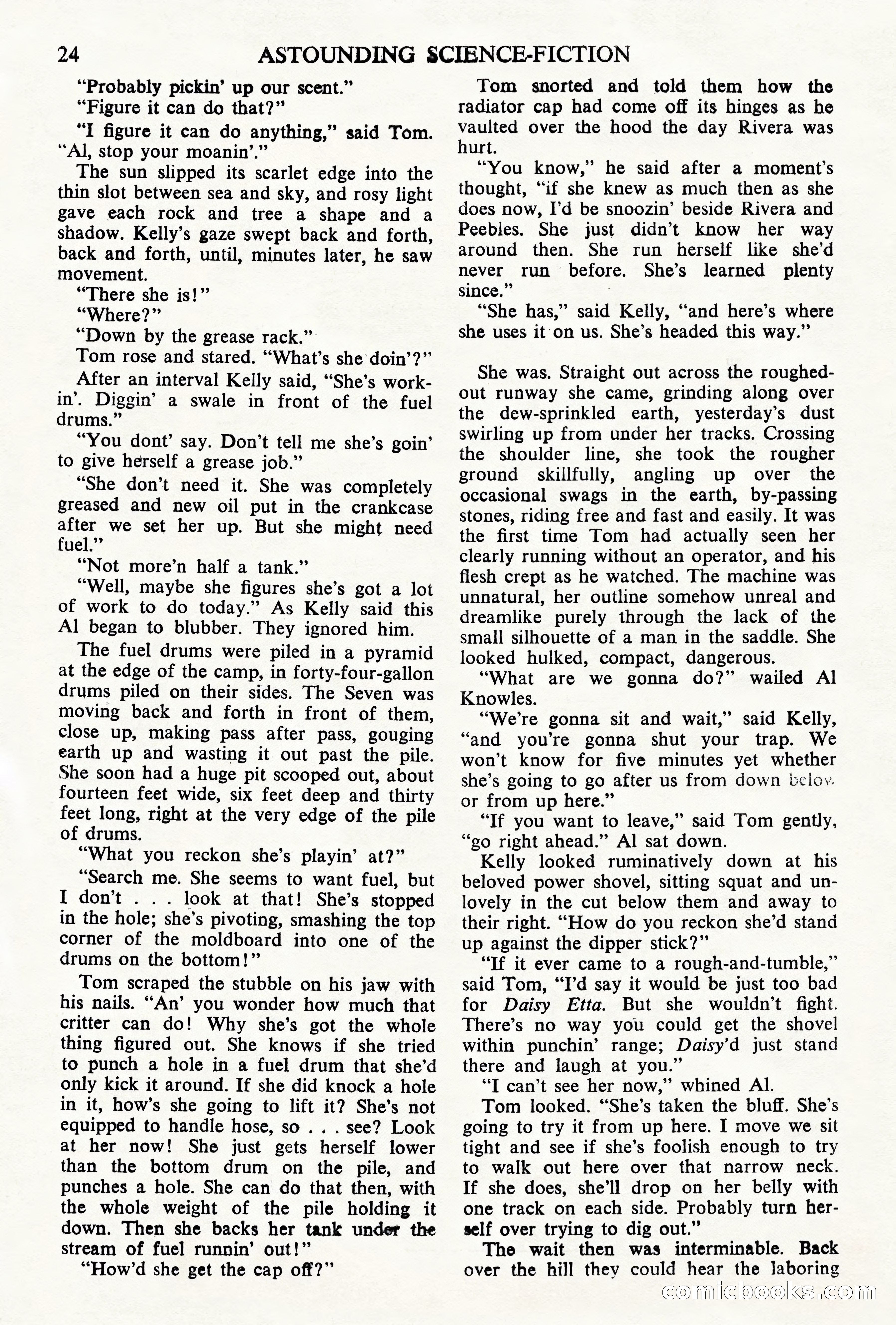 Astounding Science Fiction (British Edition) — page 26 of 68