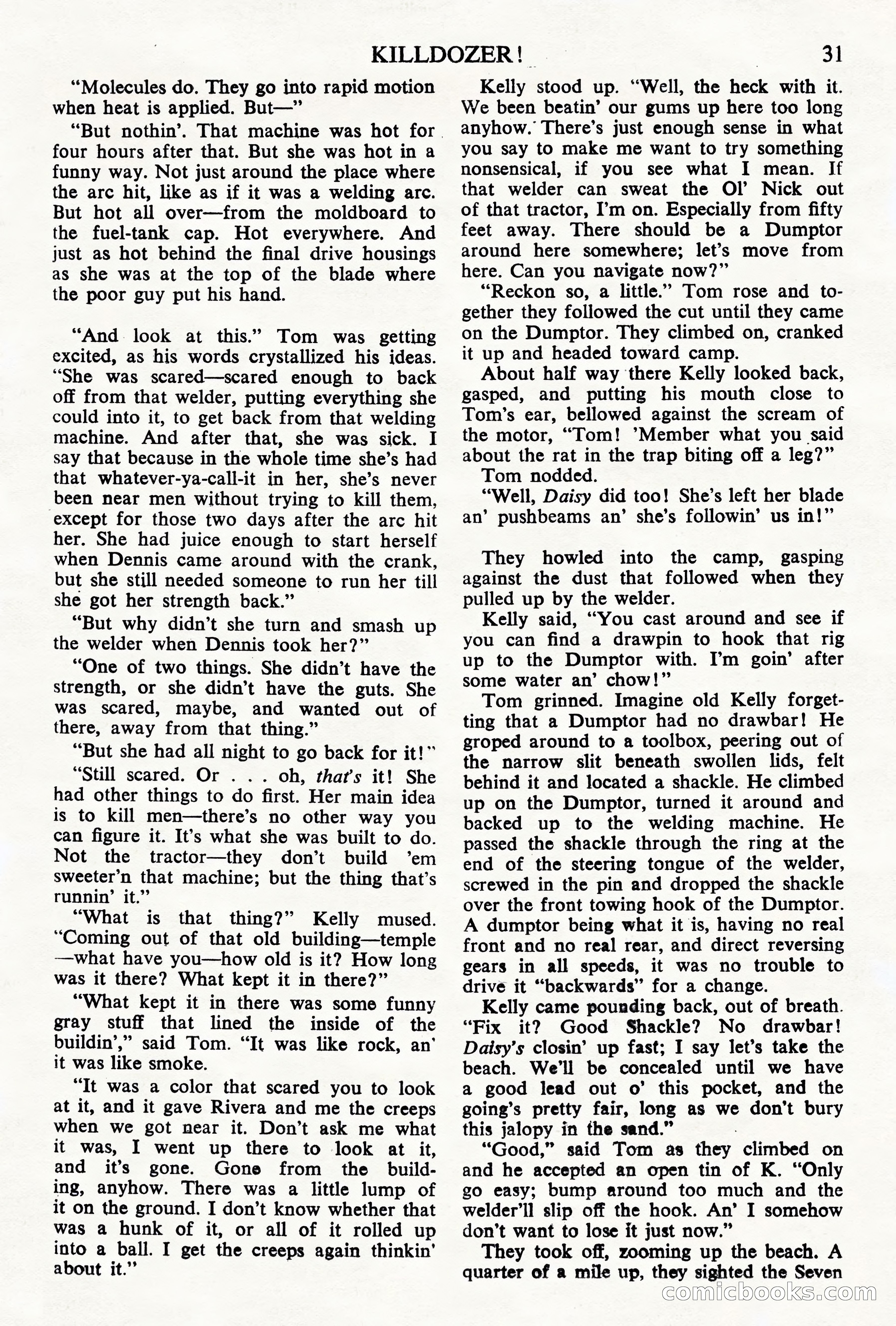 Astounding Science Fiction (British Edition) — page 33 of 68