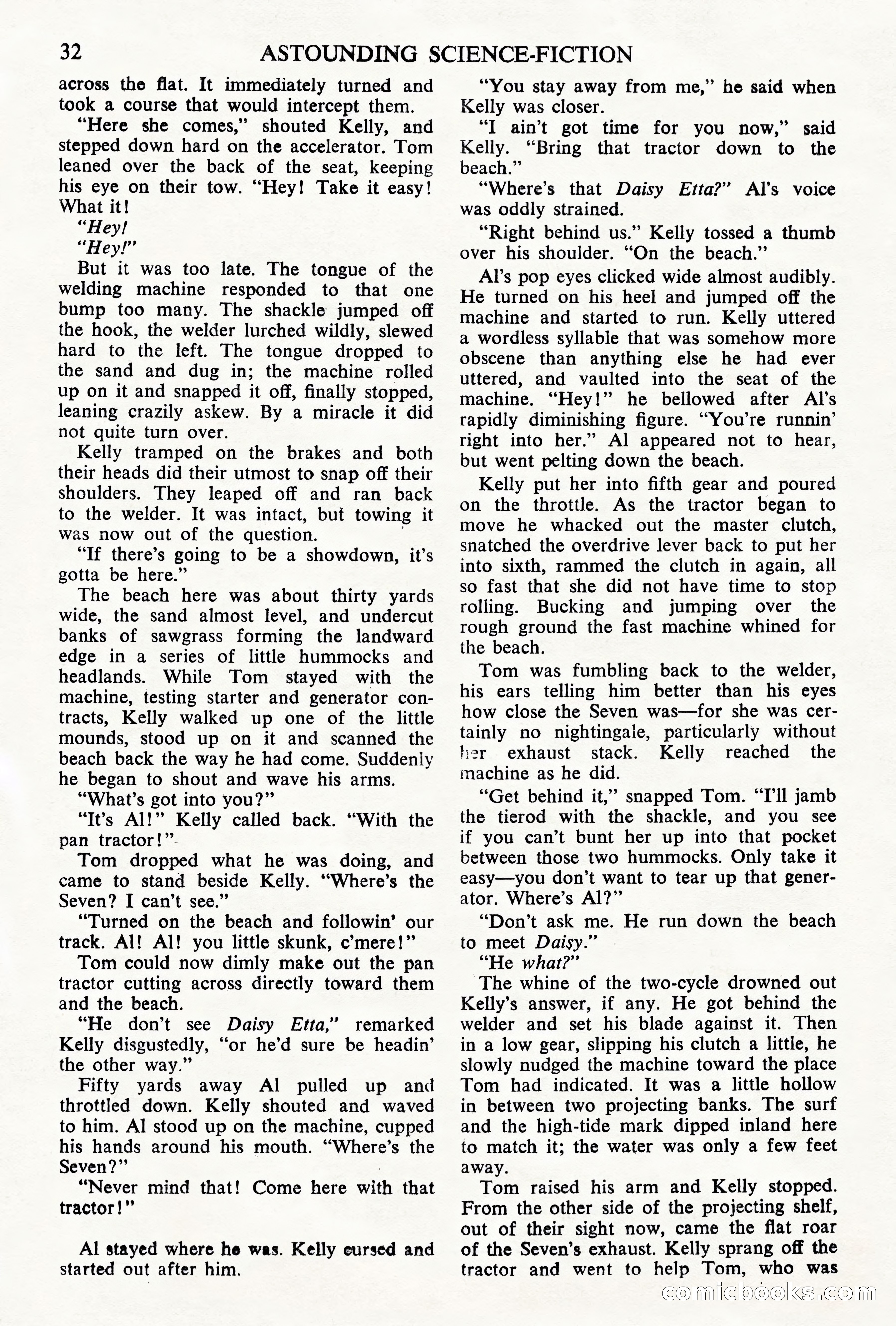 Astounding Science Fiction (British Edition) — page 34 of 68
