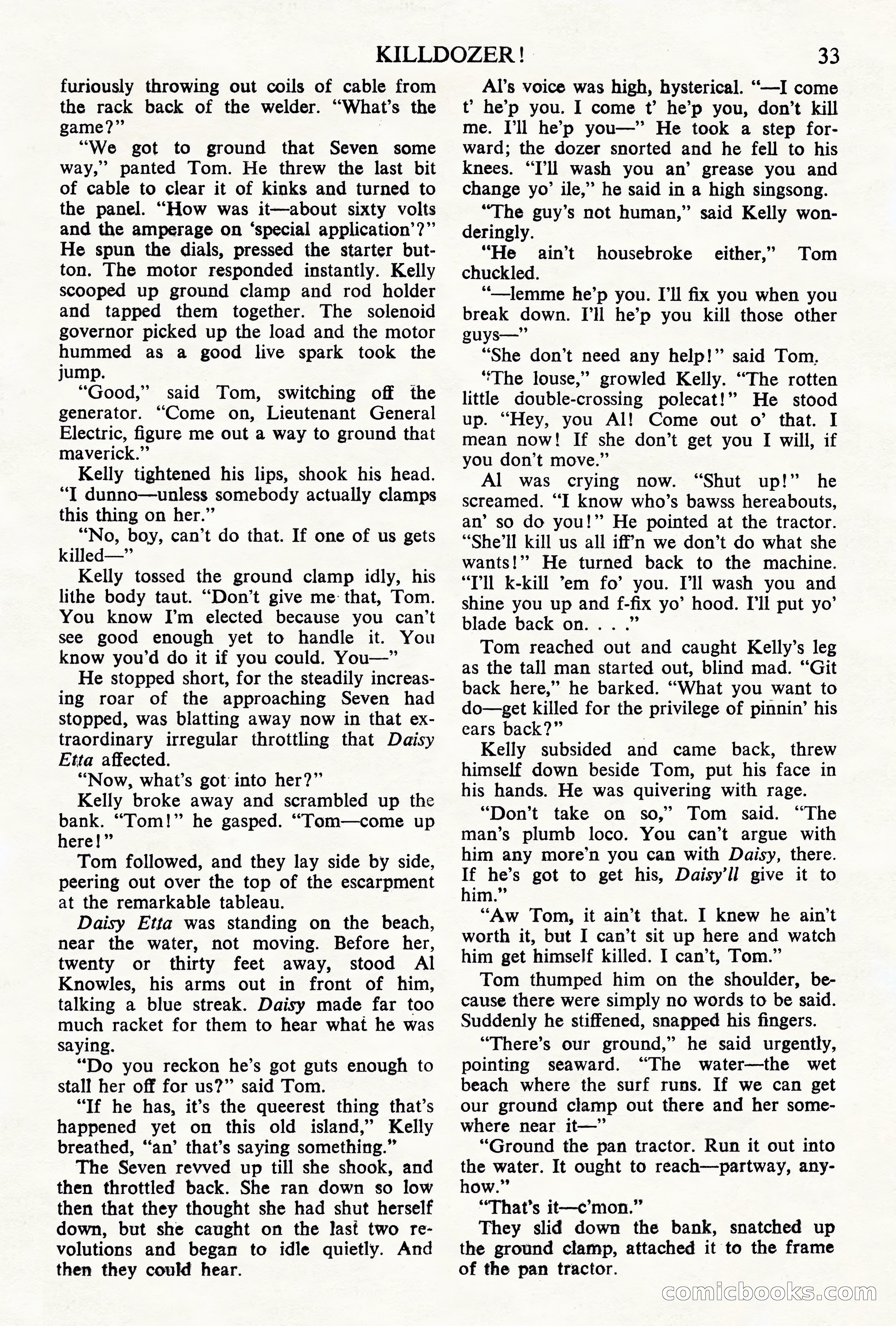 Astounding Science Fiction (British Edition) — page 35 of 68