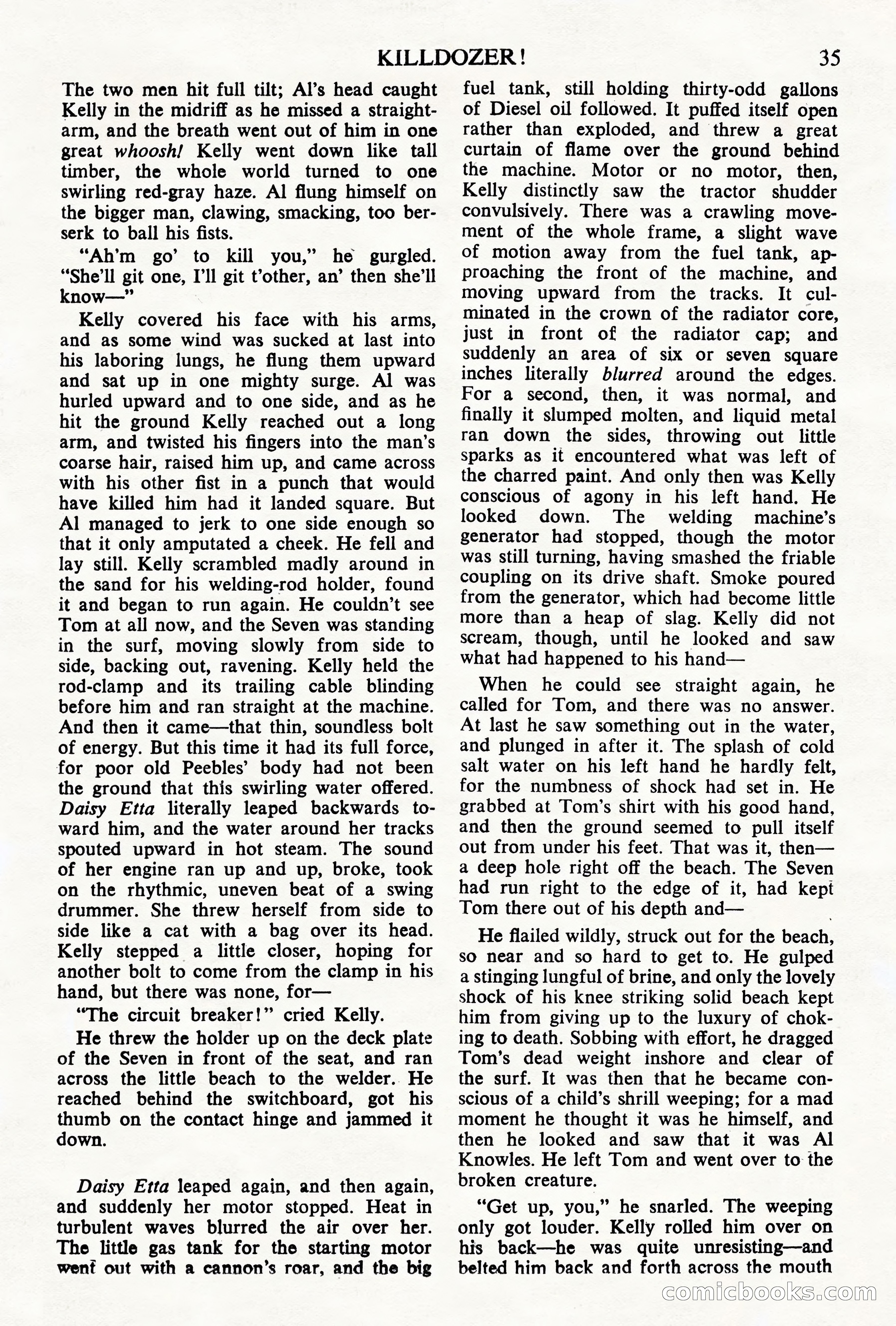 Astounding Science Fiction (British Edition) — page 37 of 68